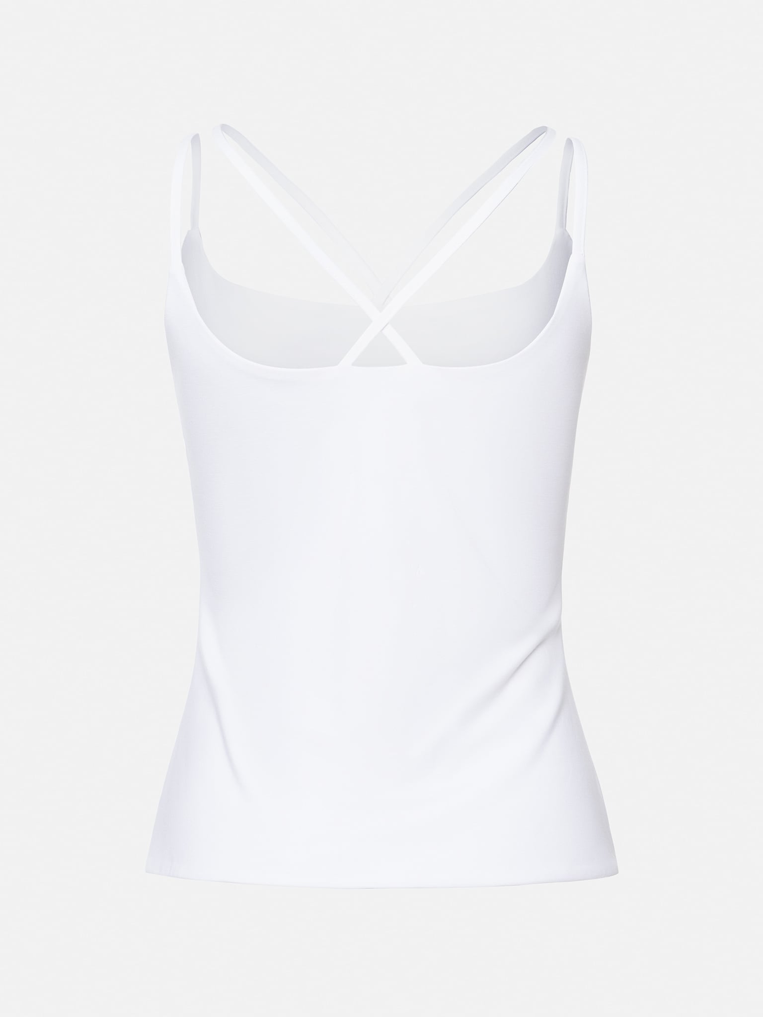 Double-strap jersey top