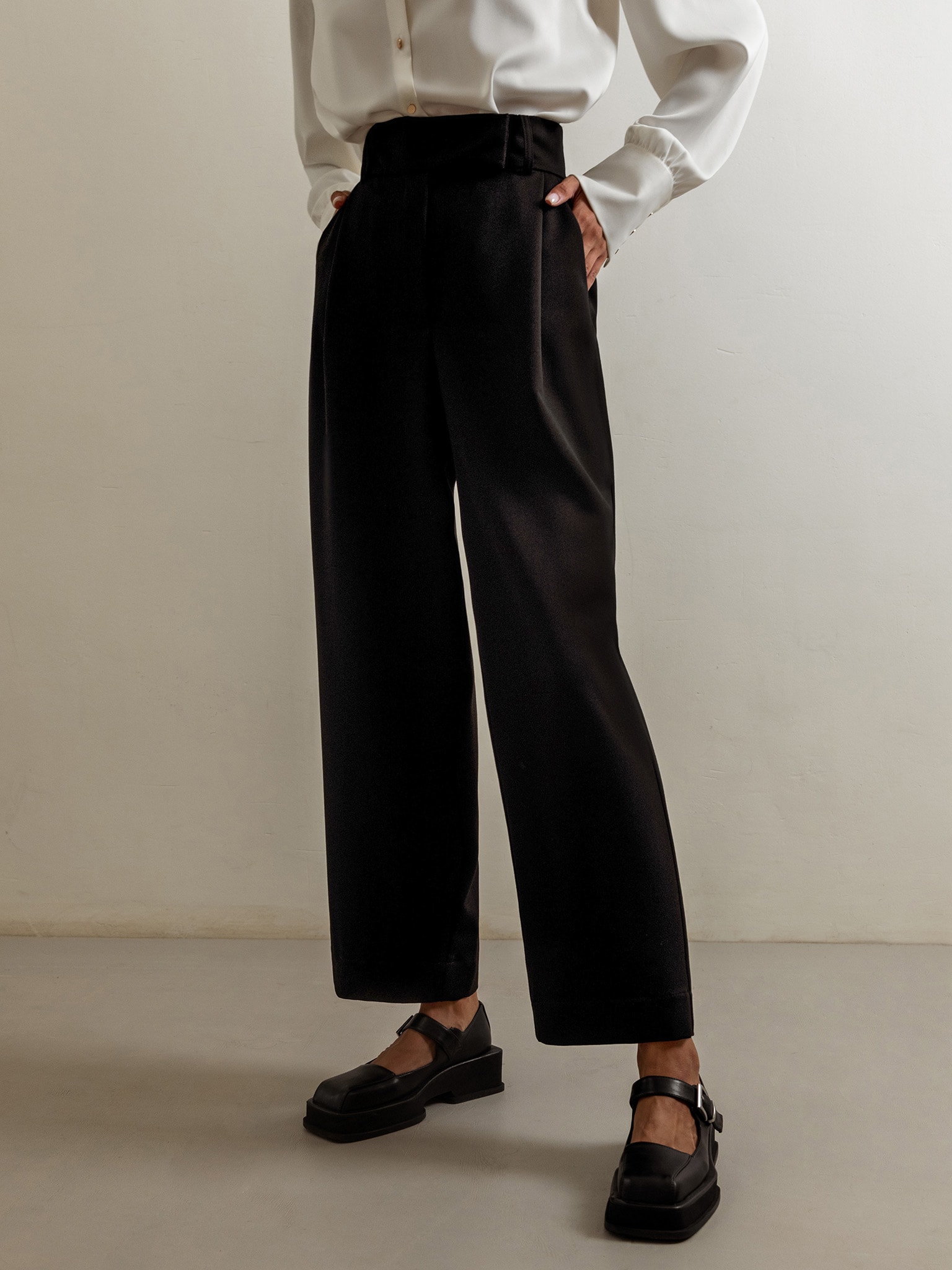 Tailored Linen Pants - Black – Eadie Lifestyle
