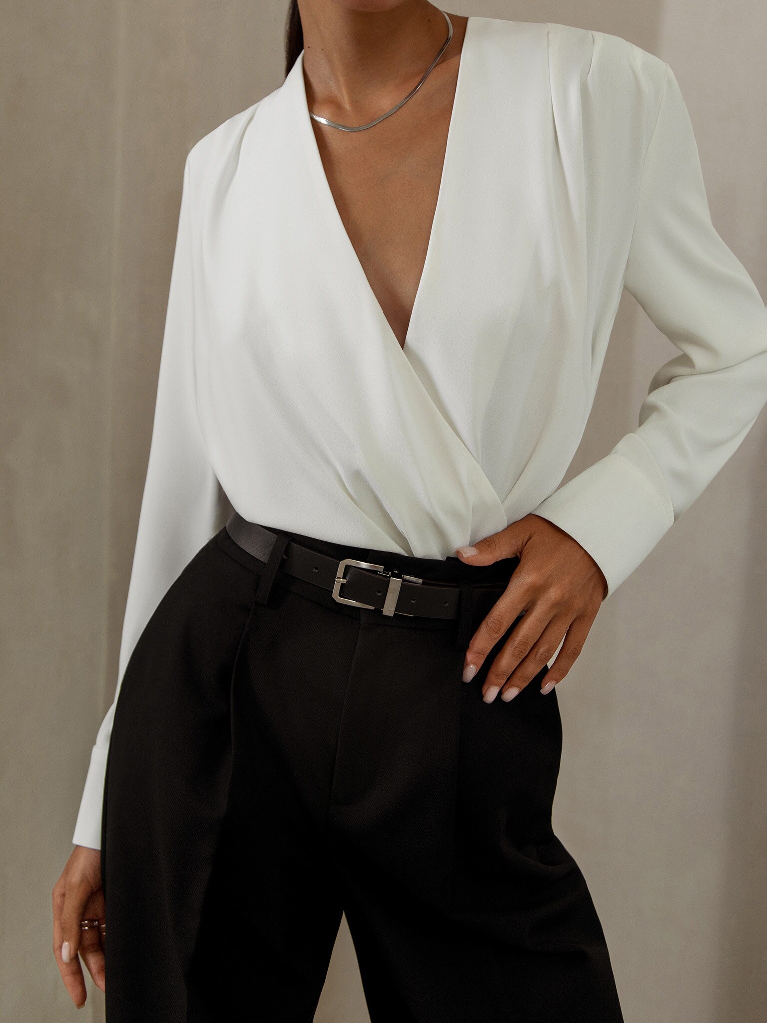Wrap blouse :: LICHI - Online fashion store