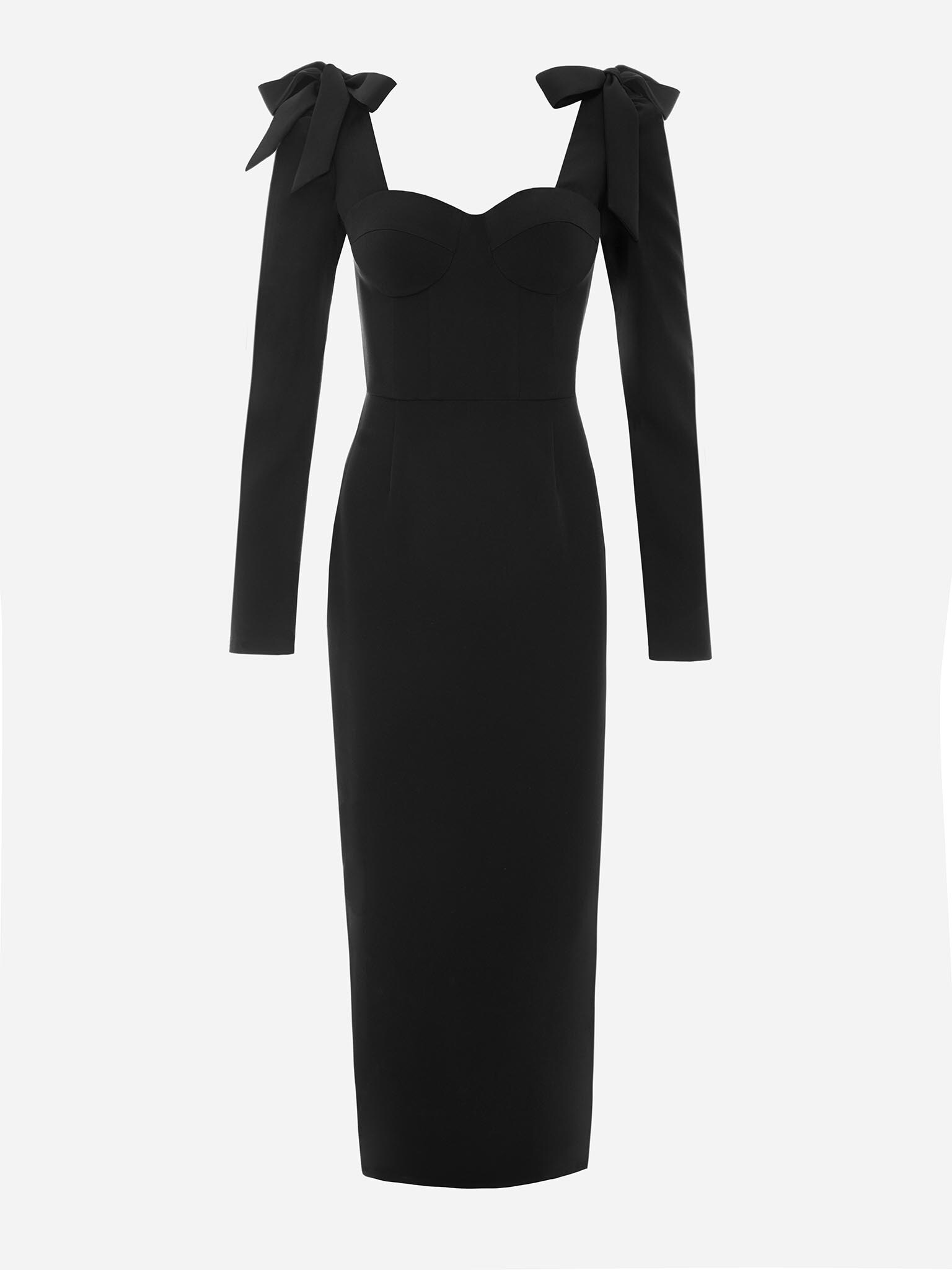 Bustier midi dress :: LICHI - Online fashion store