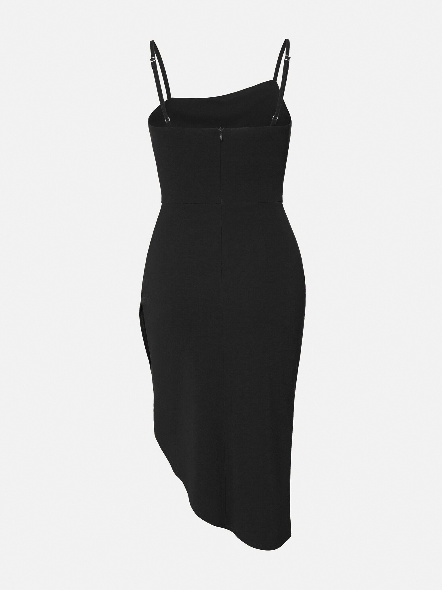 Asymmetric strappy midi dress :: LICHI - Online fashion store