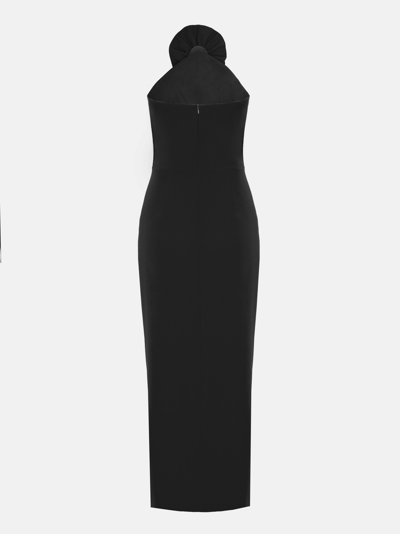 LICHI - Online fashion store :: Skinny-strap midi dress with flower brooch