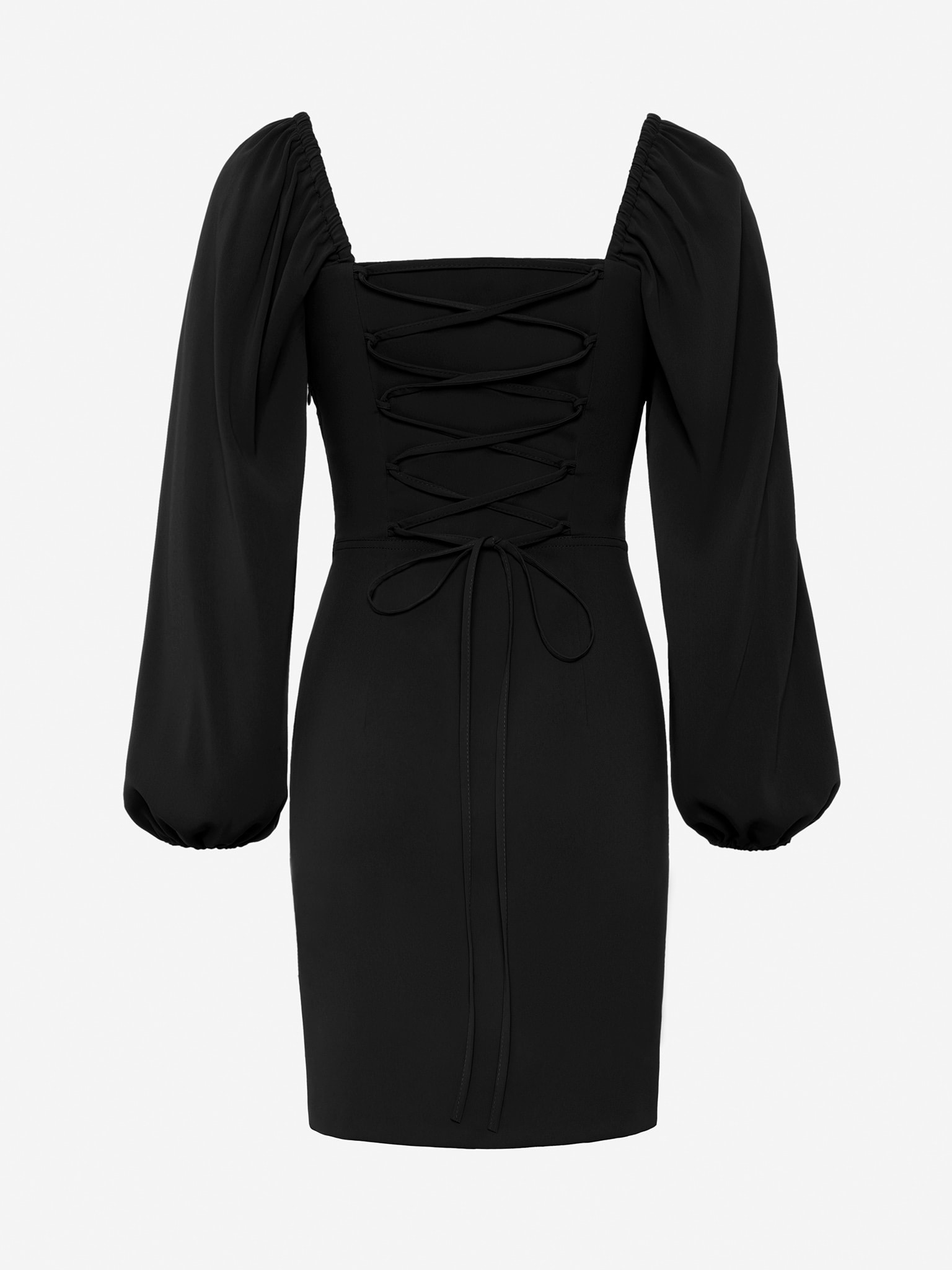 Corset-waist mini dress :: LICHI - Online fashion store
