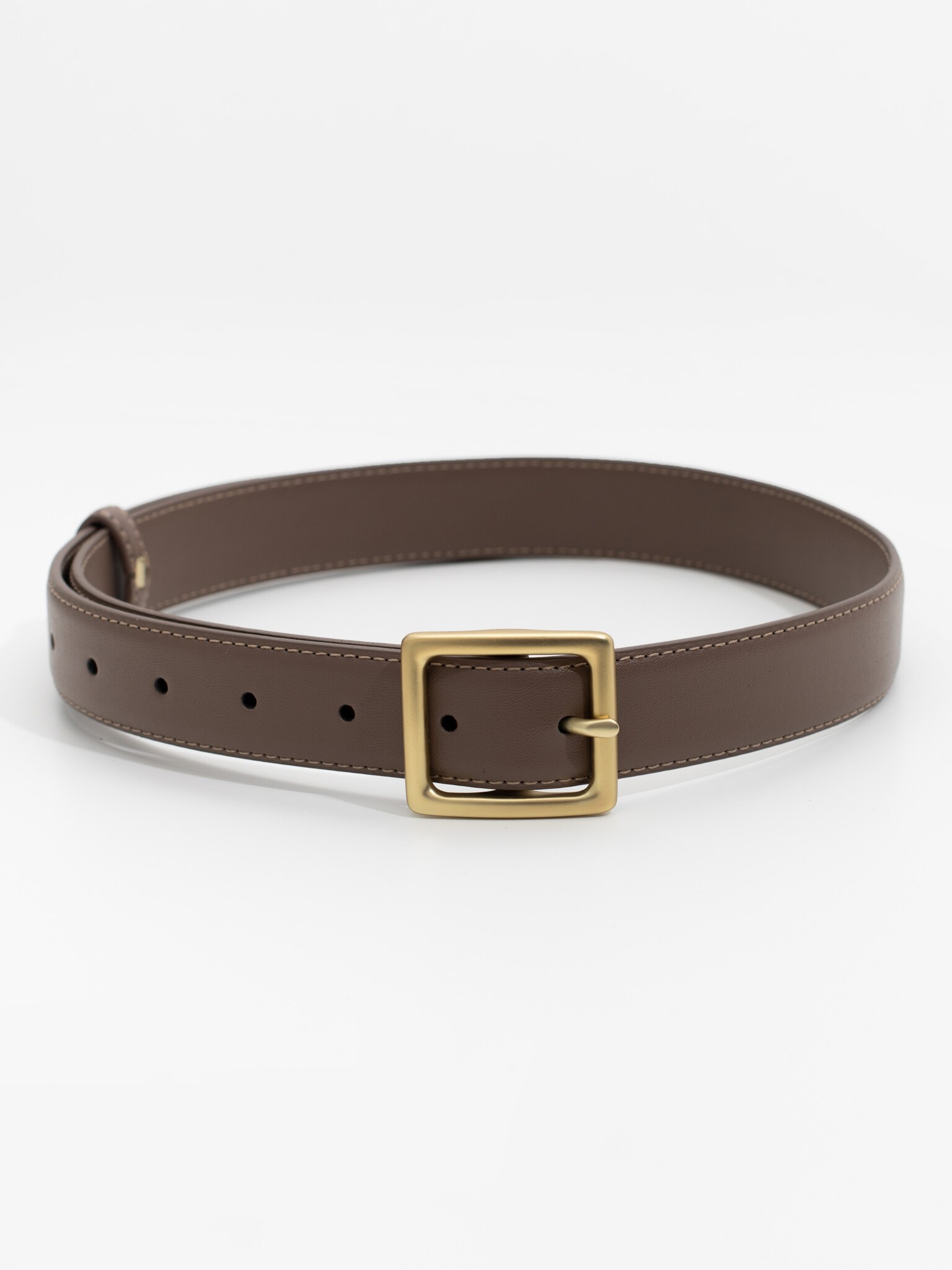 LICHI - Online fashion store :: Chunky-buckle leather belt