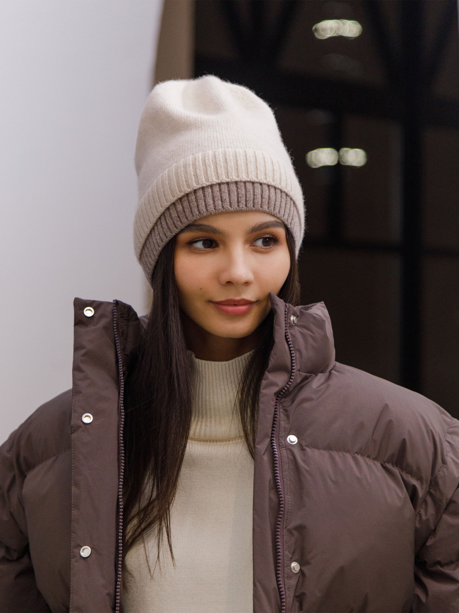 Двойная шапка-бини :: LICHI - Online fashion store