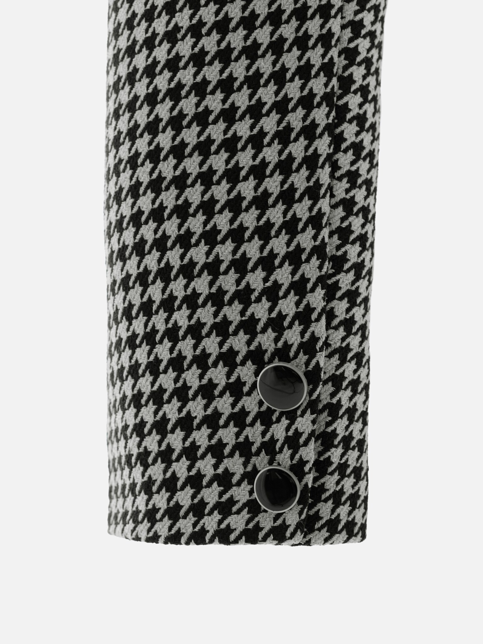 Cropped houndstooth jacket