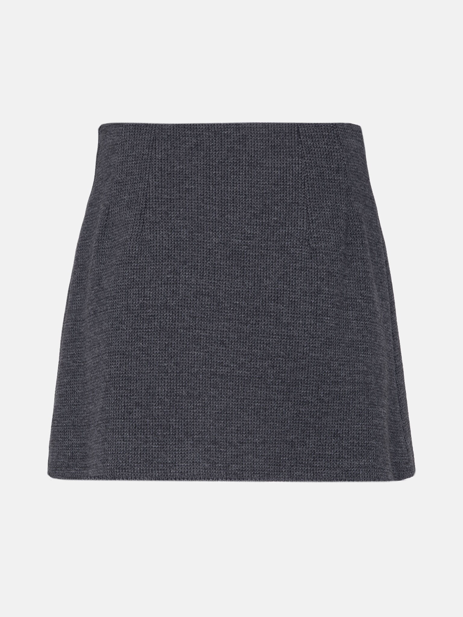 Bromley Lined Wool Blend Checked Skirt | Country Collection