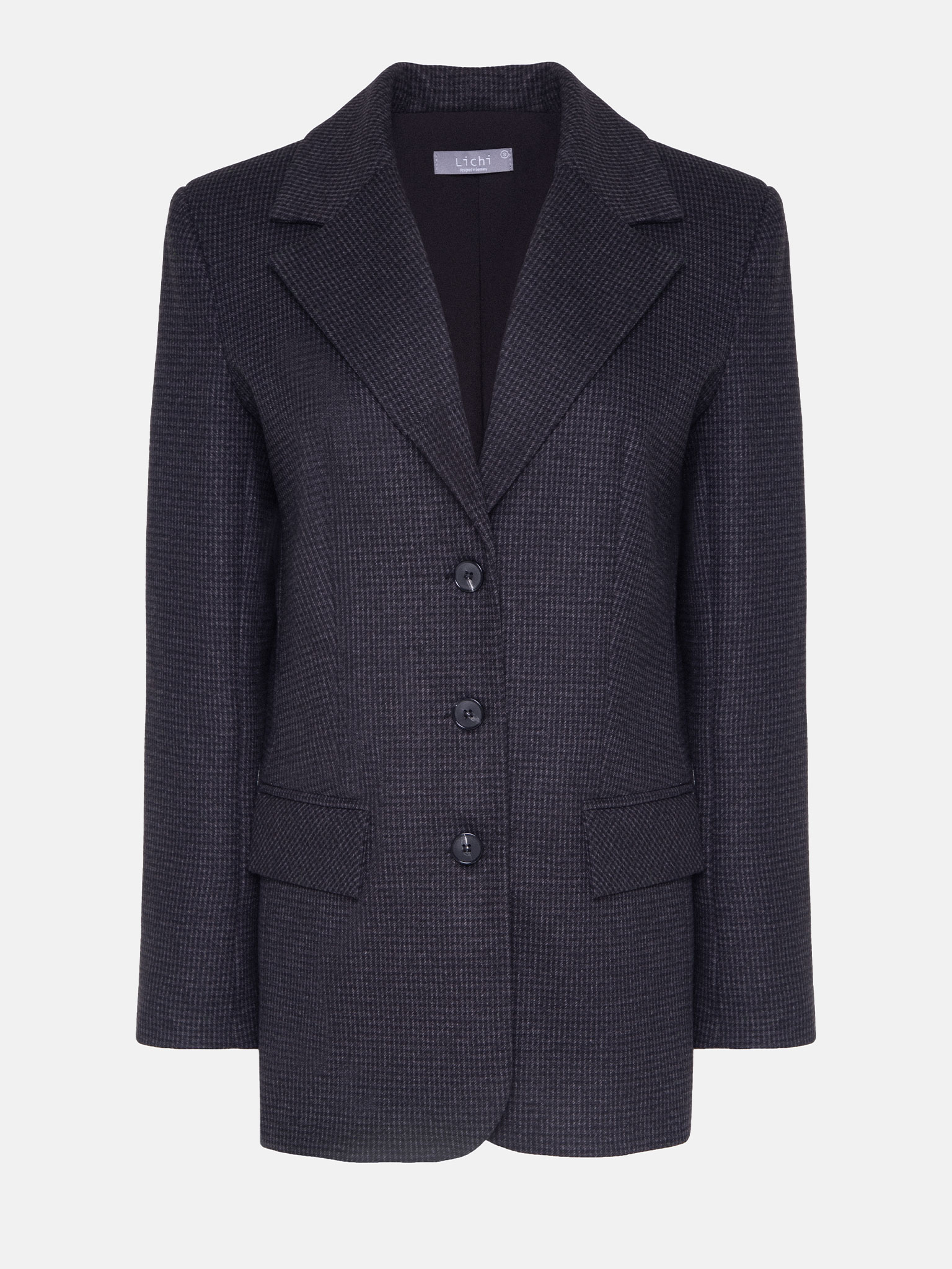 Long three-button blazer :: LICHI - Online fashion store