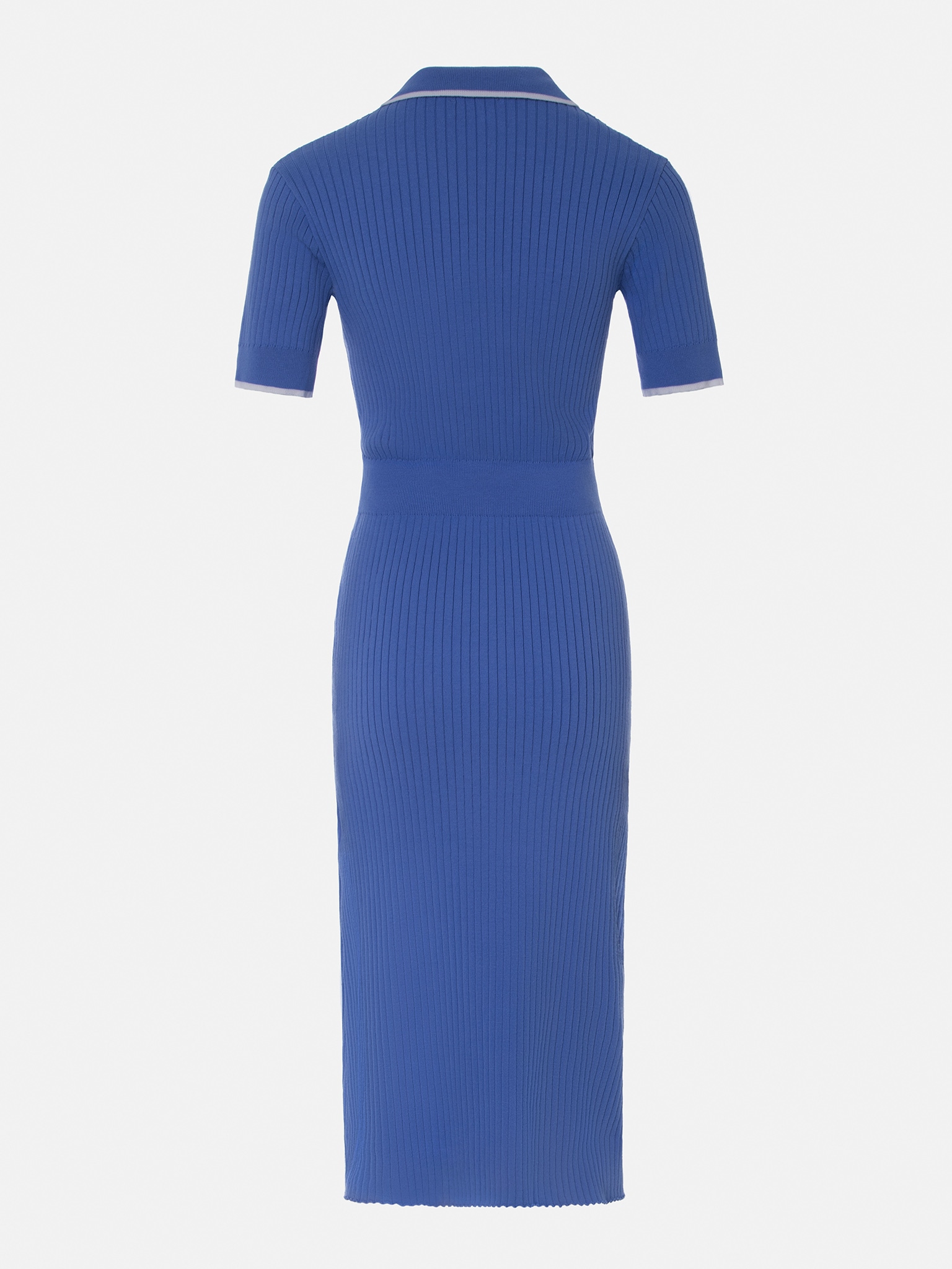 Knitted Midi Dress With Contrasting Details LICHI Online Fashion Store knitted-midi-dress-with-contrasting-details-lichi-online-fashion-store
