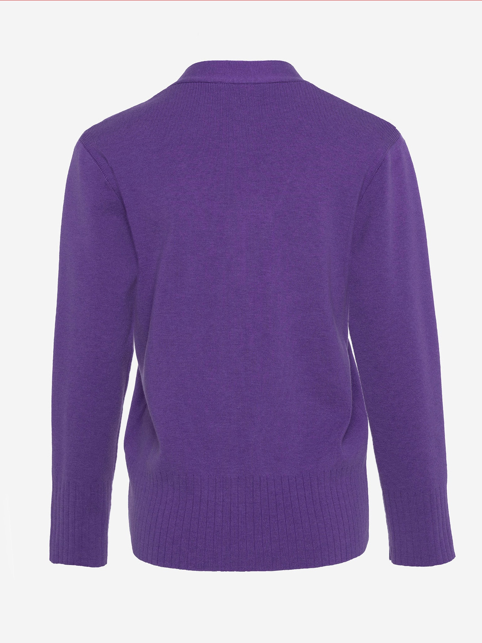 Smooth knit straight cardigan :: LICHI - Online fashion store