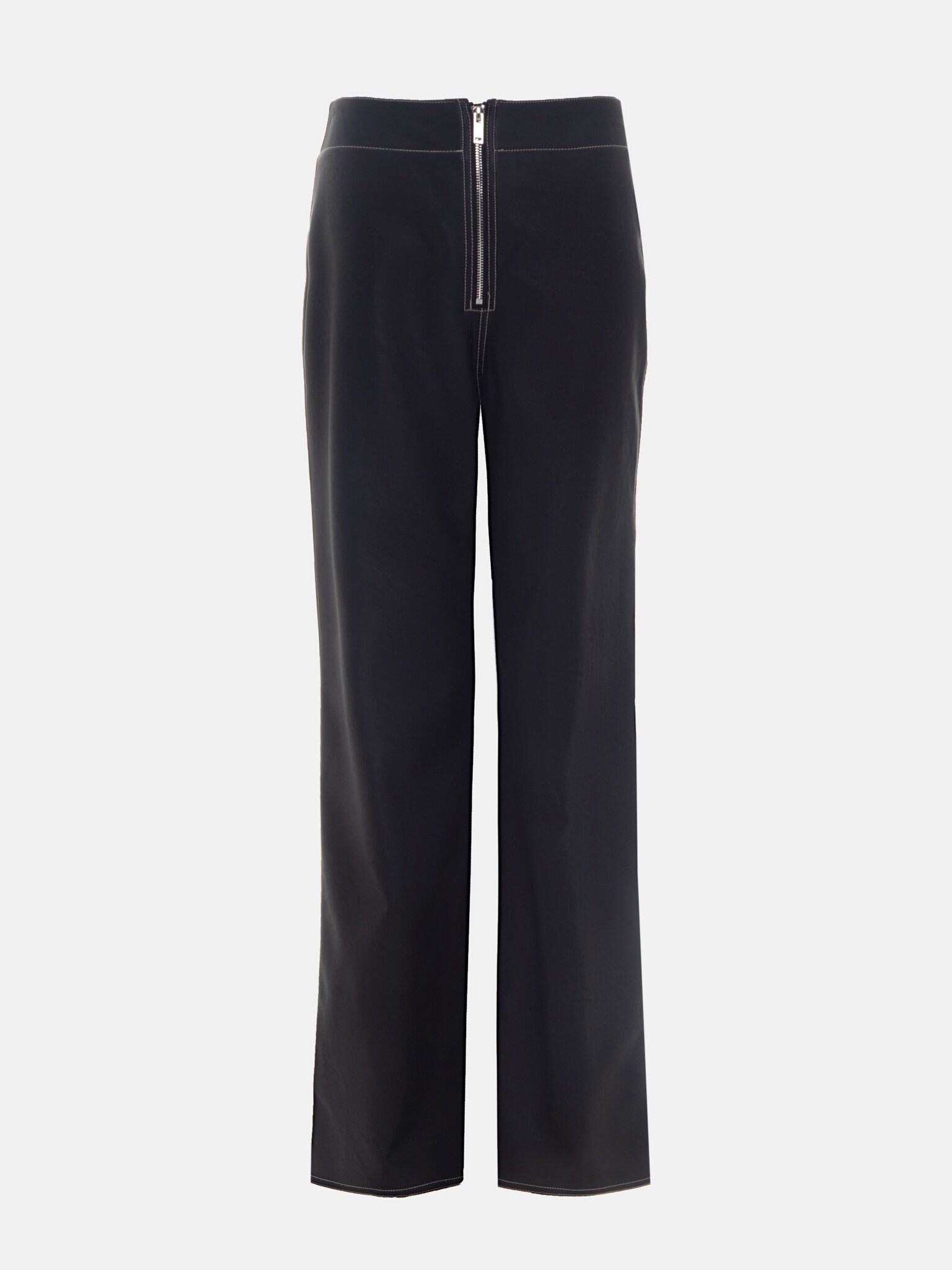 Loose sweatpants with a front zip :: LICHI - Online fashion store
