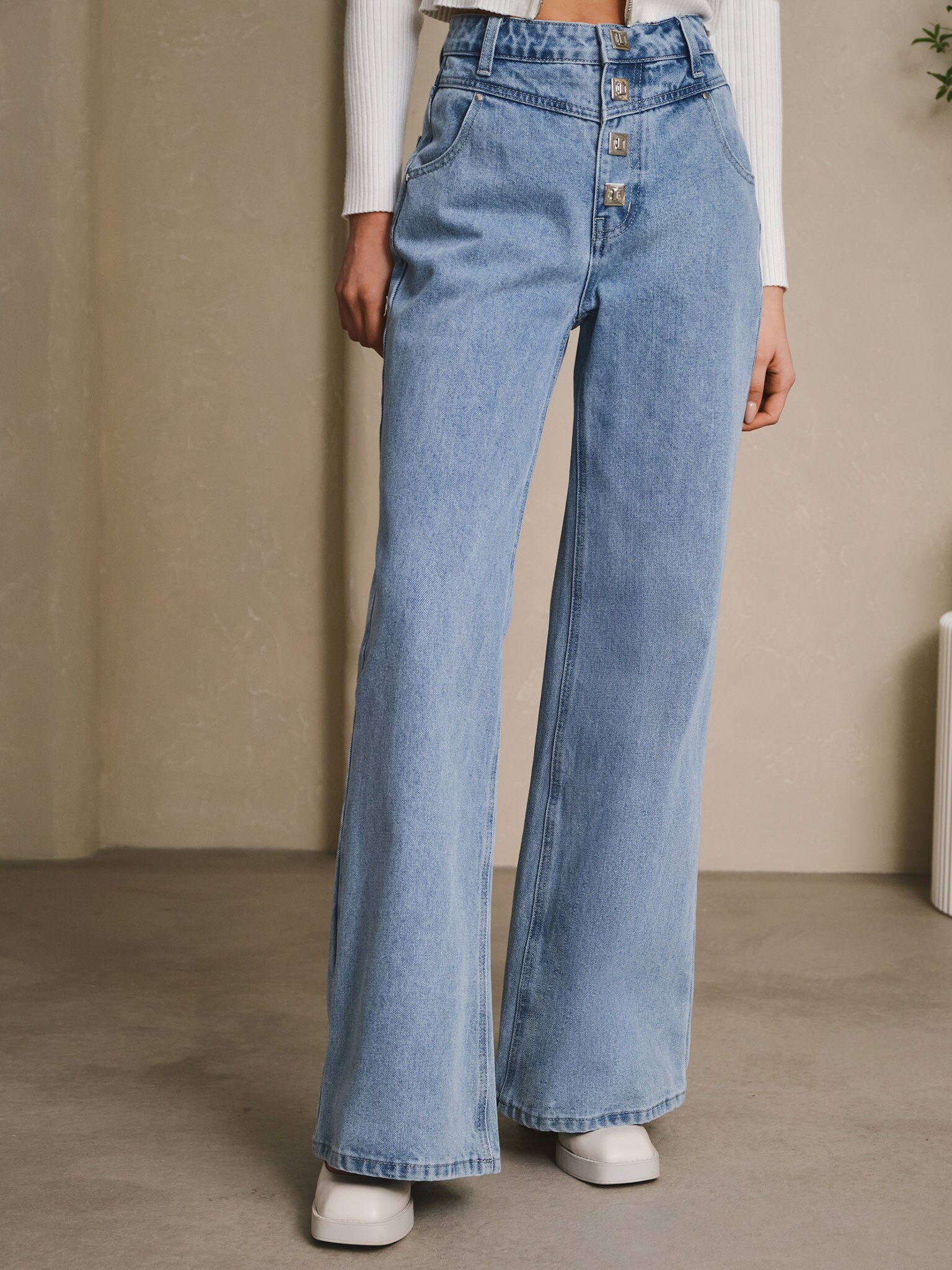 Discover more than 56 high waist denim jeans online super hot