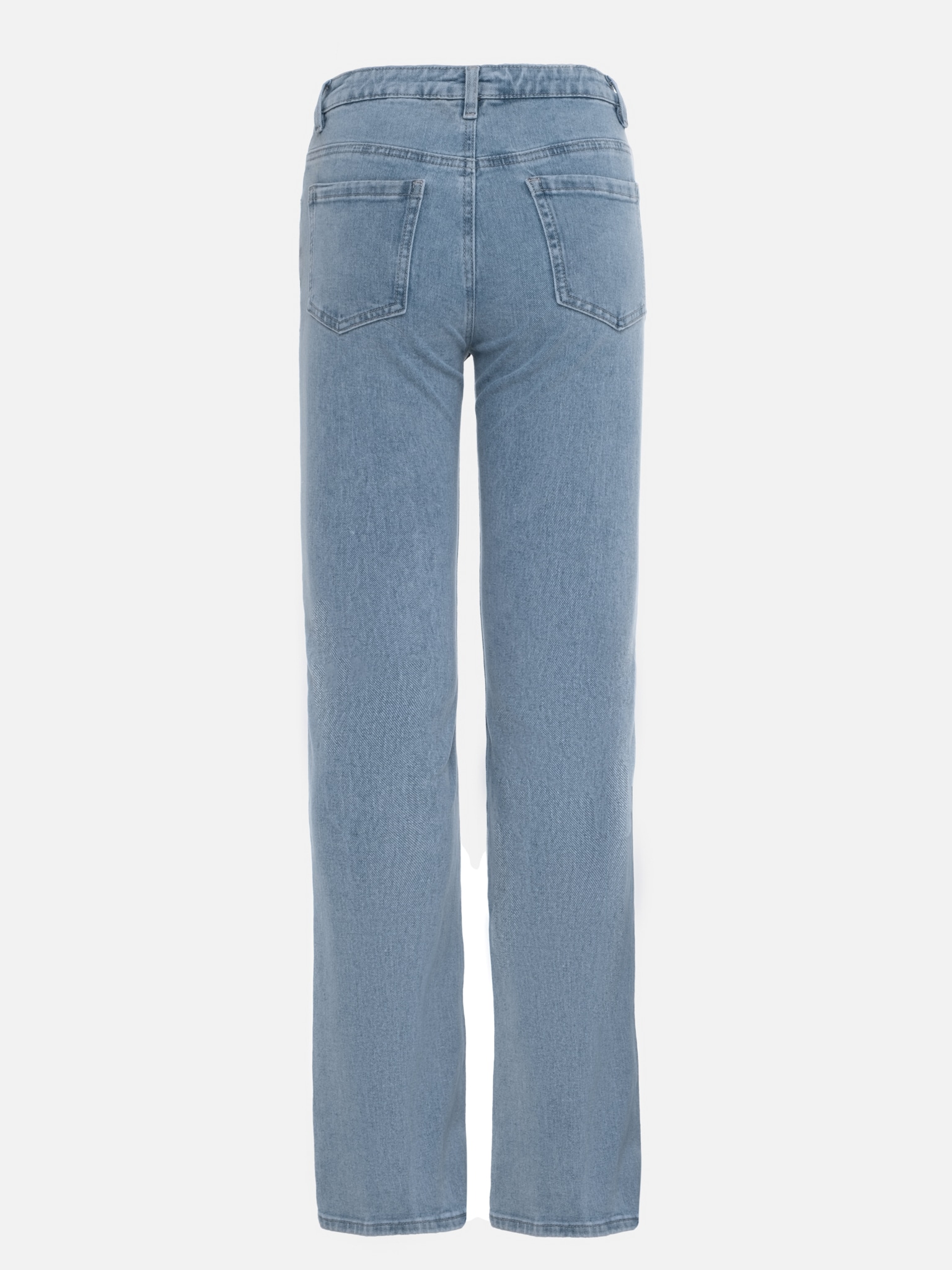 Flared mid-rise jeans :: LICHI - Online fashion store