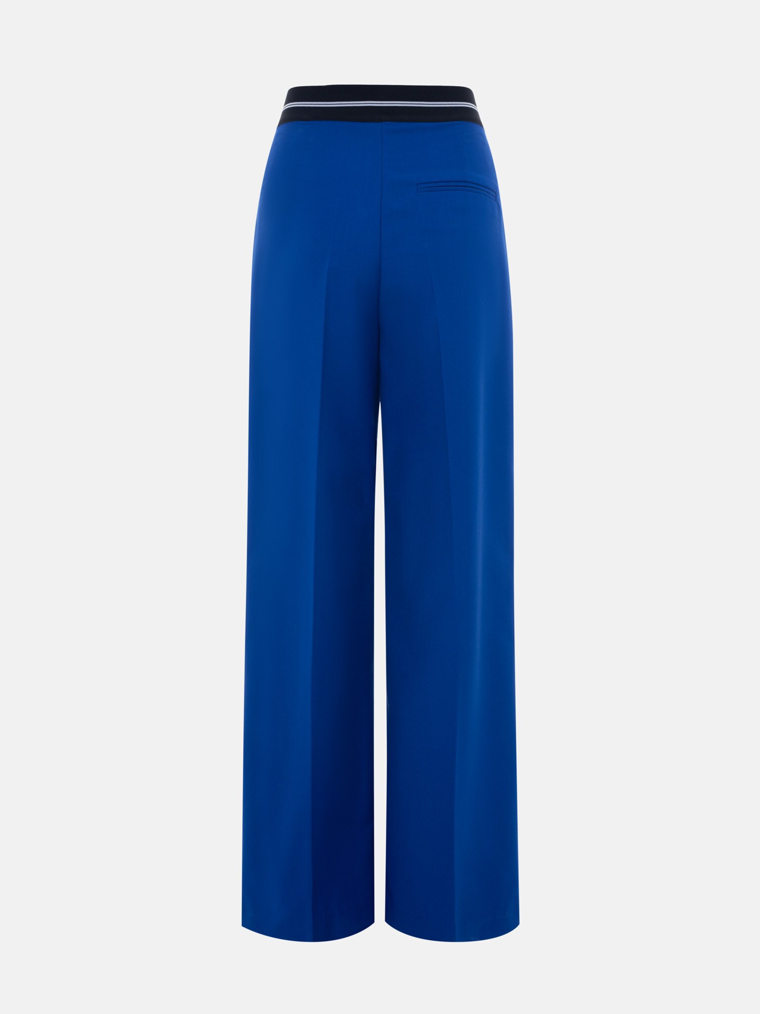 Loose Trousers With Contrasting Elastic Band LICHI Online Fashion loose-trousers-with-contrasting-elastic-band-lichi-online-fashion