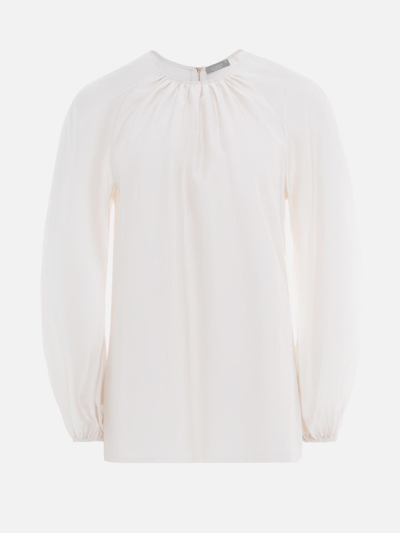 Blouse with voluminous sleeves :: LICHI - Online fashion store