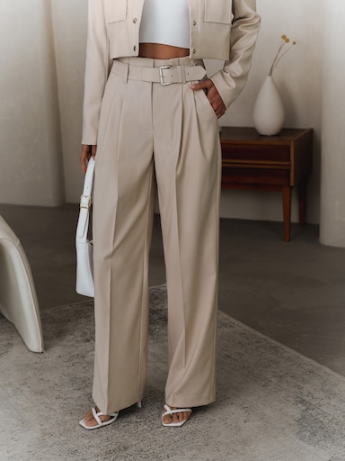 Flared suit pants :: LICHI - Online fashion store