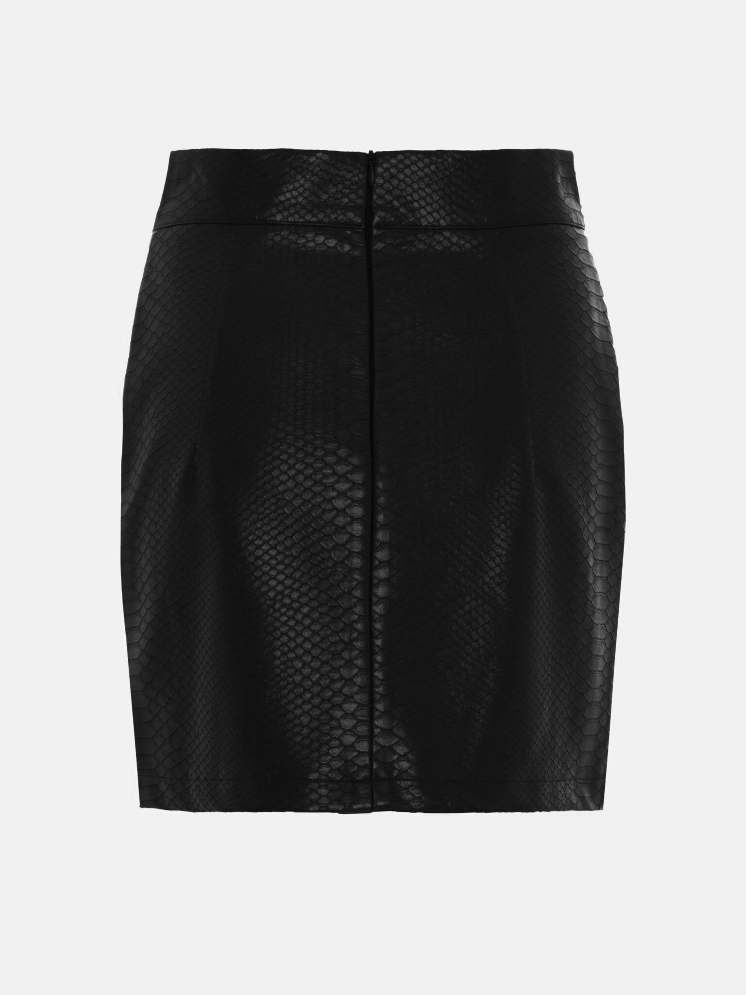 Mini skirt from textured eco-leather :: LICHI - Online fashion store