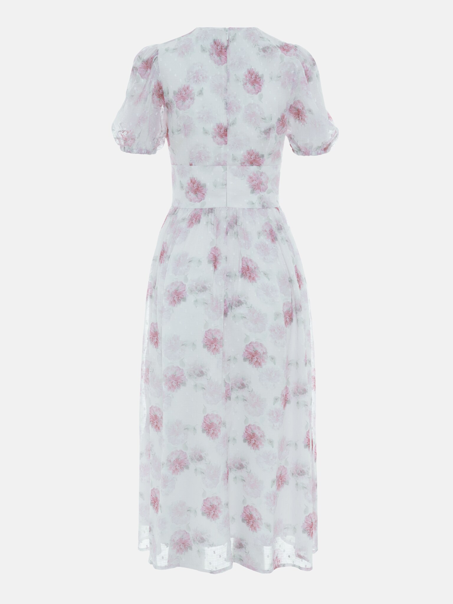 Midi dress with floral print :: LICHI - Online fashion store