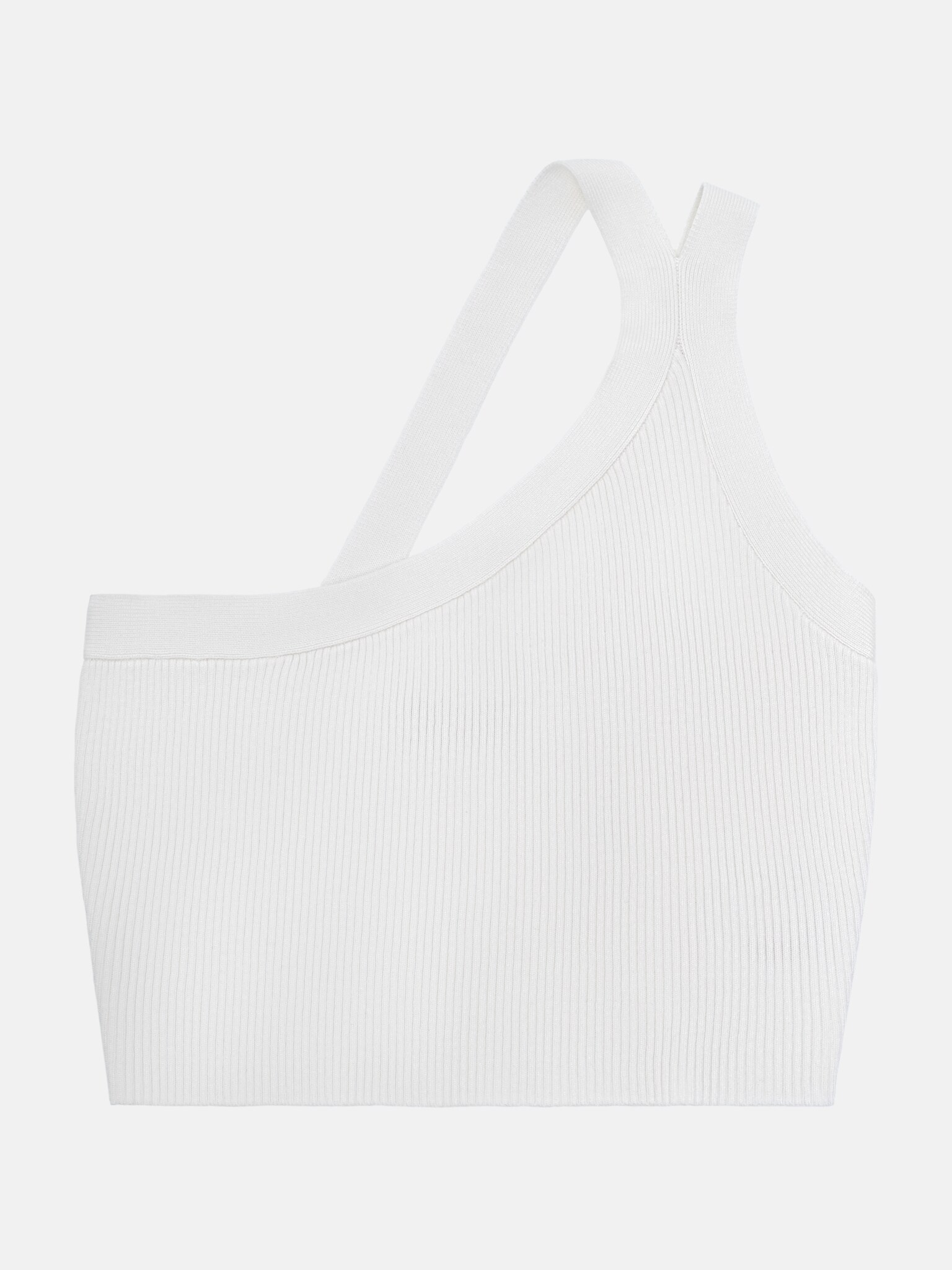 Трикотажный топ на одно плечо :: LICHI - Online fashion store