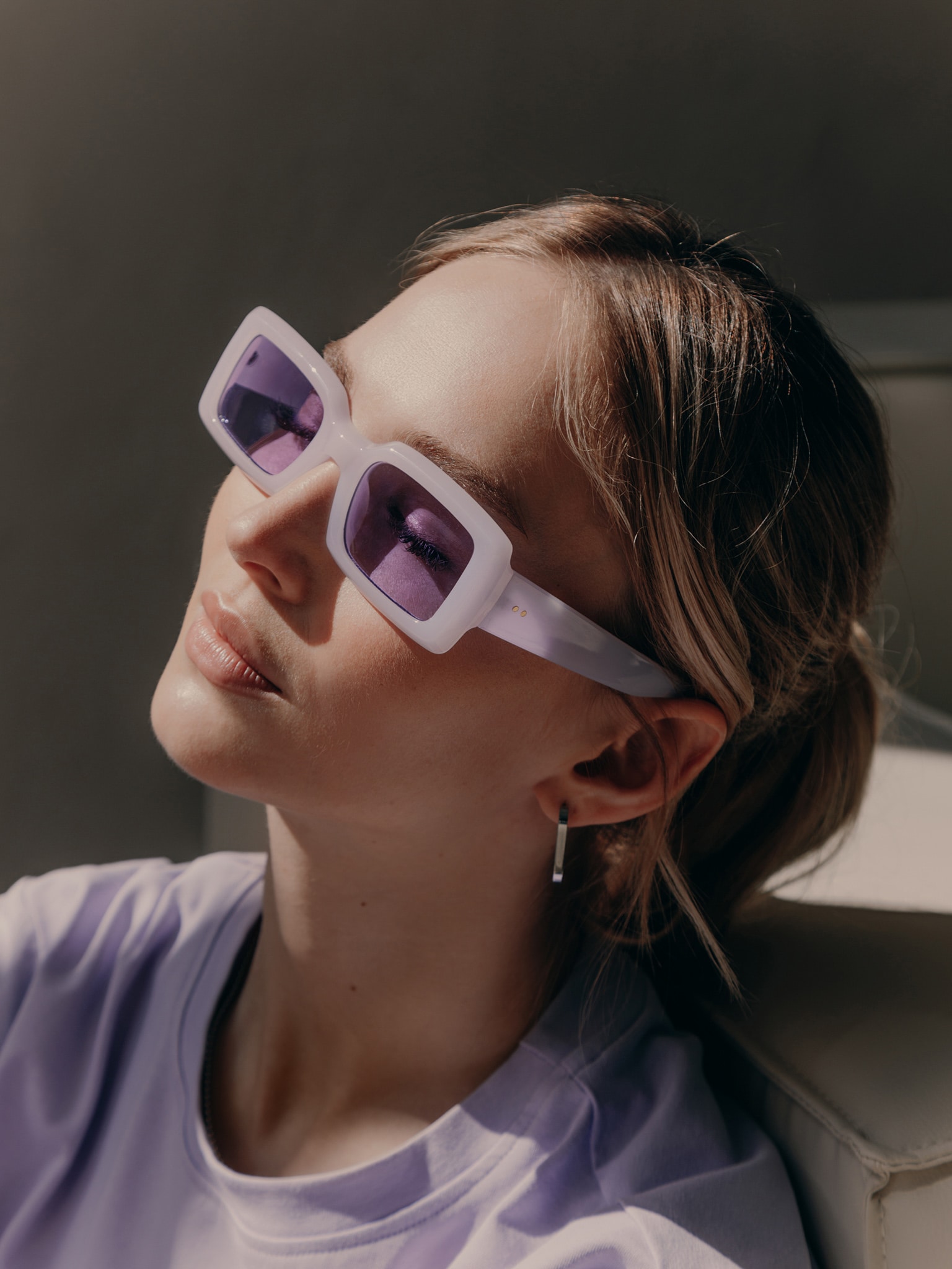 Солнцезащитные очки с прямоугольными линзами
