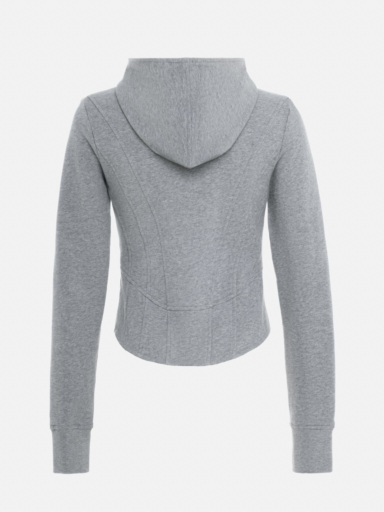 French terry zipped hoodie :: LICHI - Online fashion store