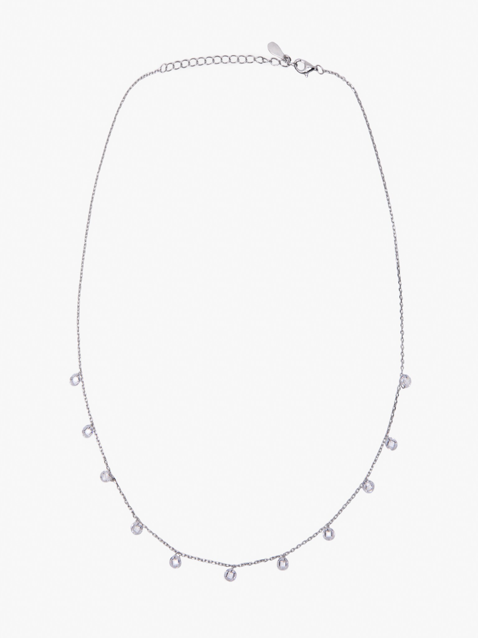 Silver Chain With Large Rhinestones LICHI Online Fashion Store silver-chain-with-large-rhinestones-lichi-online-fashion-store