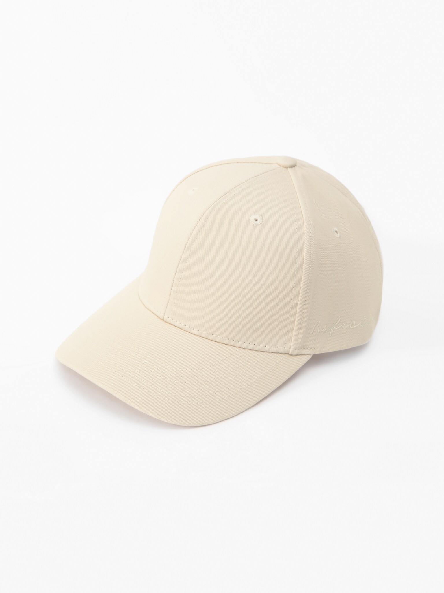 Cap with embroidery on the side :: LICHI - Online fashion store