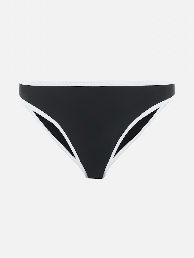 Bikini bottoms with contrasting edge