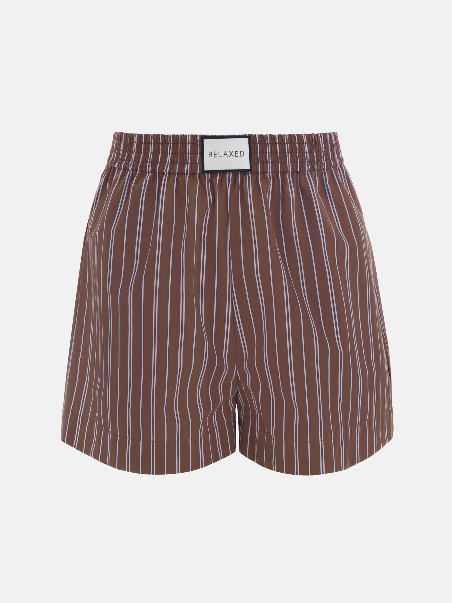 High-waisted striped shorts :: LICHI - Online fashion store