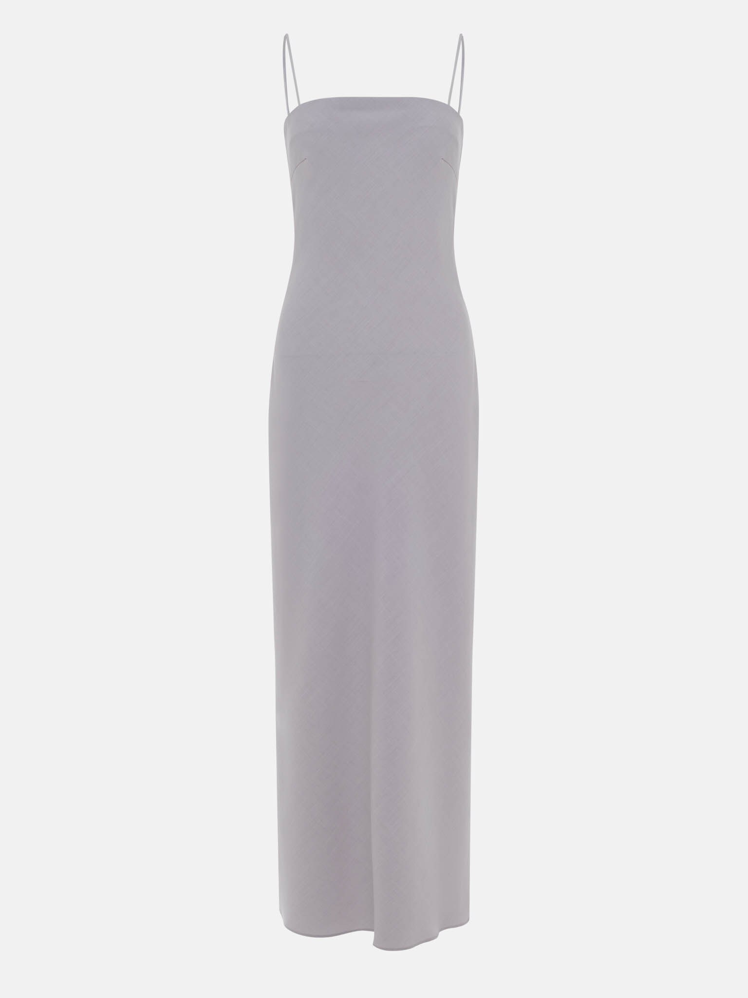 Straight maxi dress with straps :: LICHI - Online fashion store