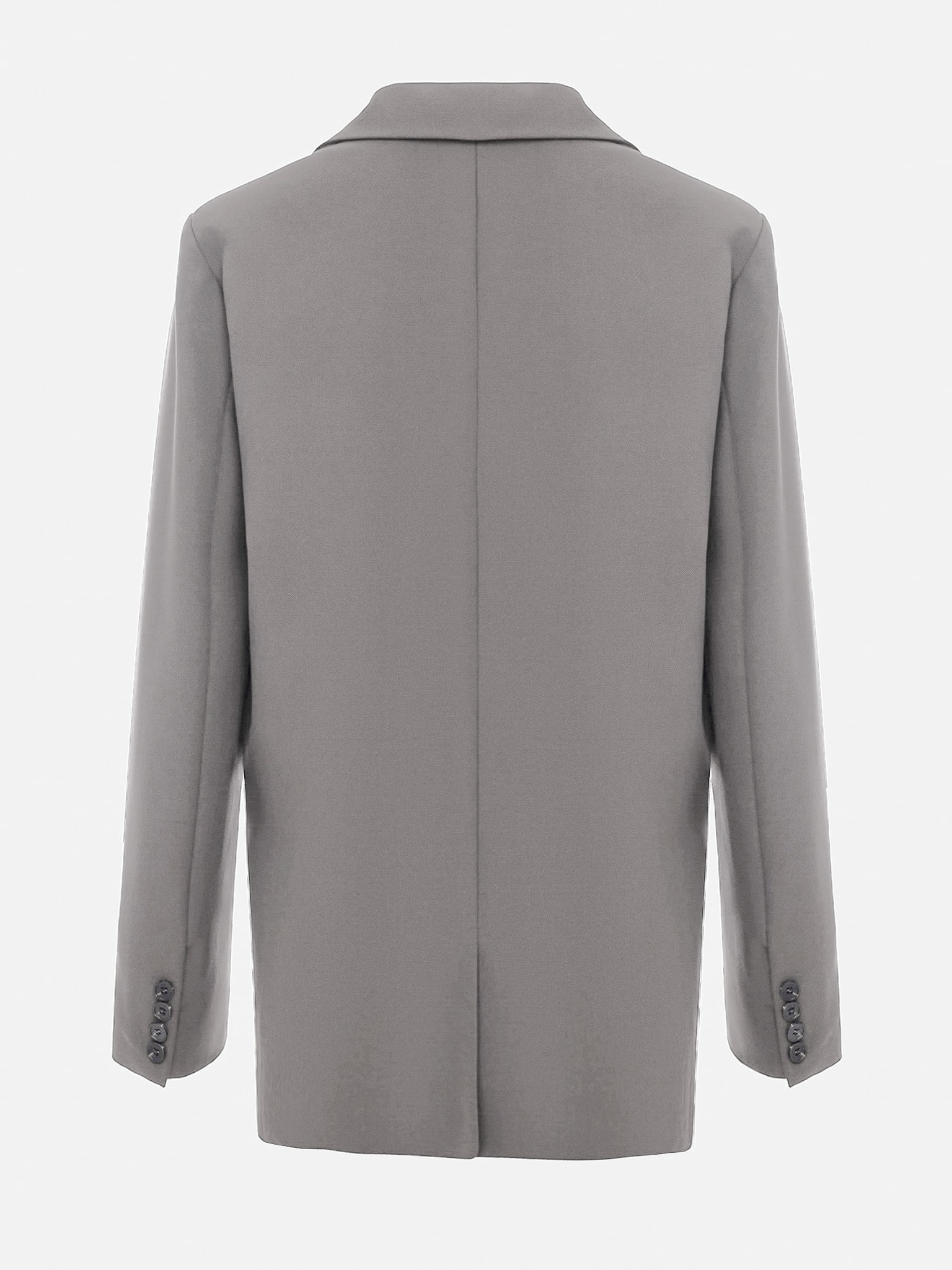 Veste à boutonnage simple avec boutons d'accent