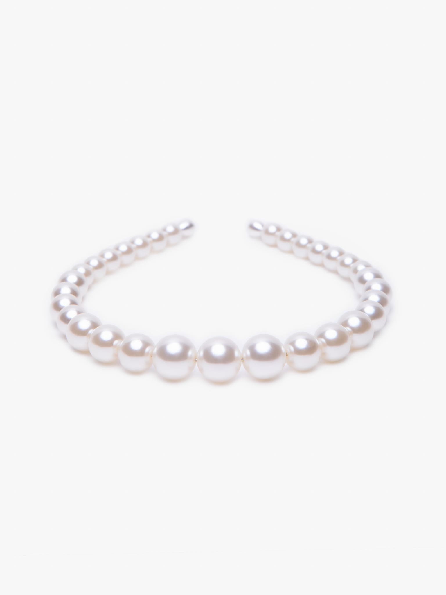 Coco Large Baroque Pearl Boltring Bracelet in 9ct Gold  The Jewel Shop