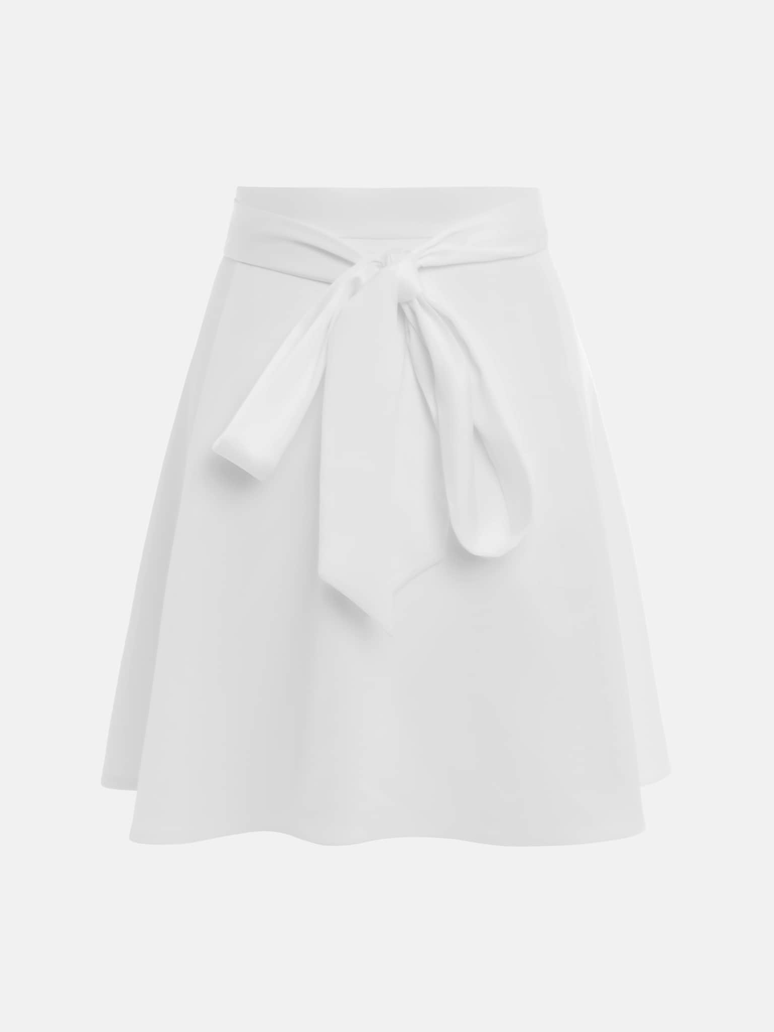 Mini wrap skirt with waist ribbons :: LICHI - Online fashion store