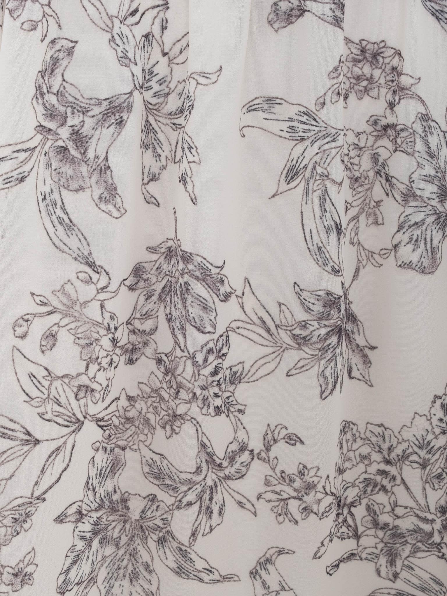 Midi dress with tiered skirt and contrasting edge