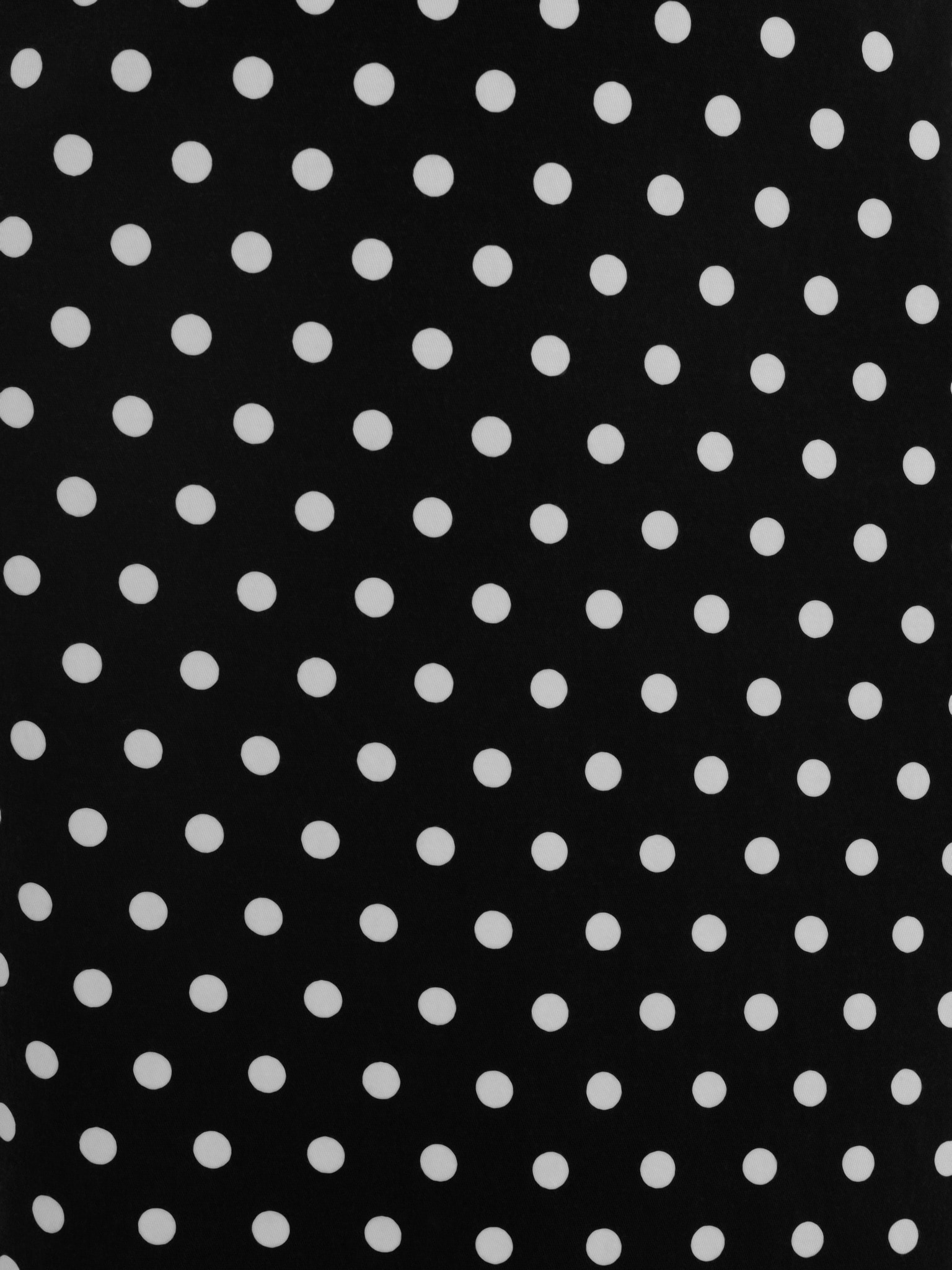 Polka dot fitted midi dress