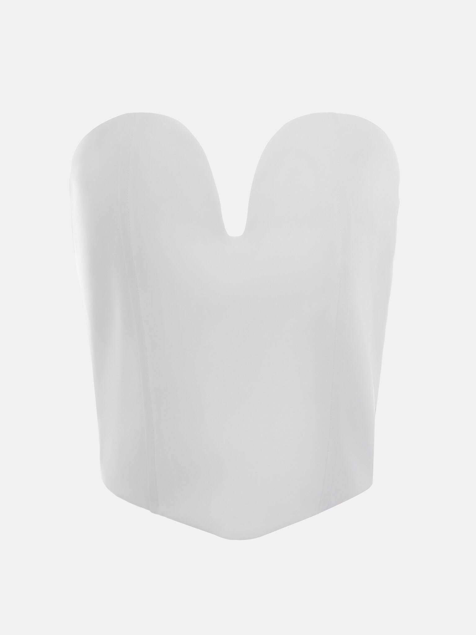 Strapless top with shaped neckline :: LICHI - Online fashion store