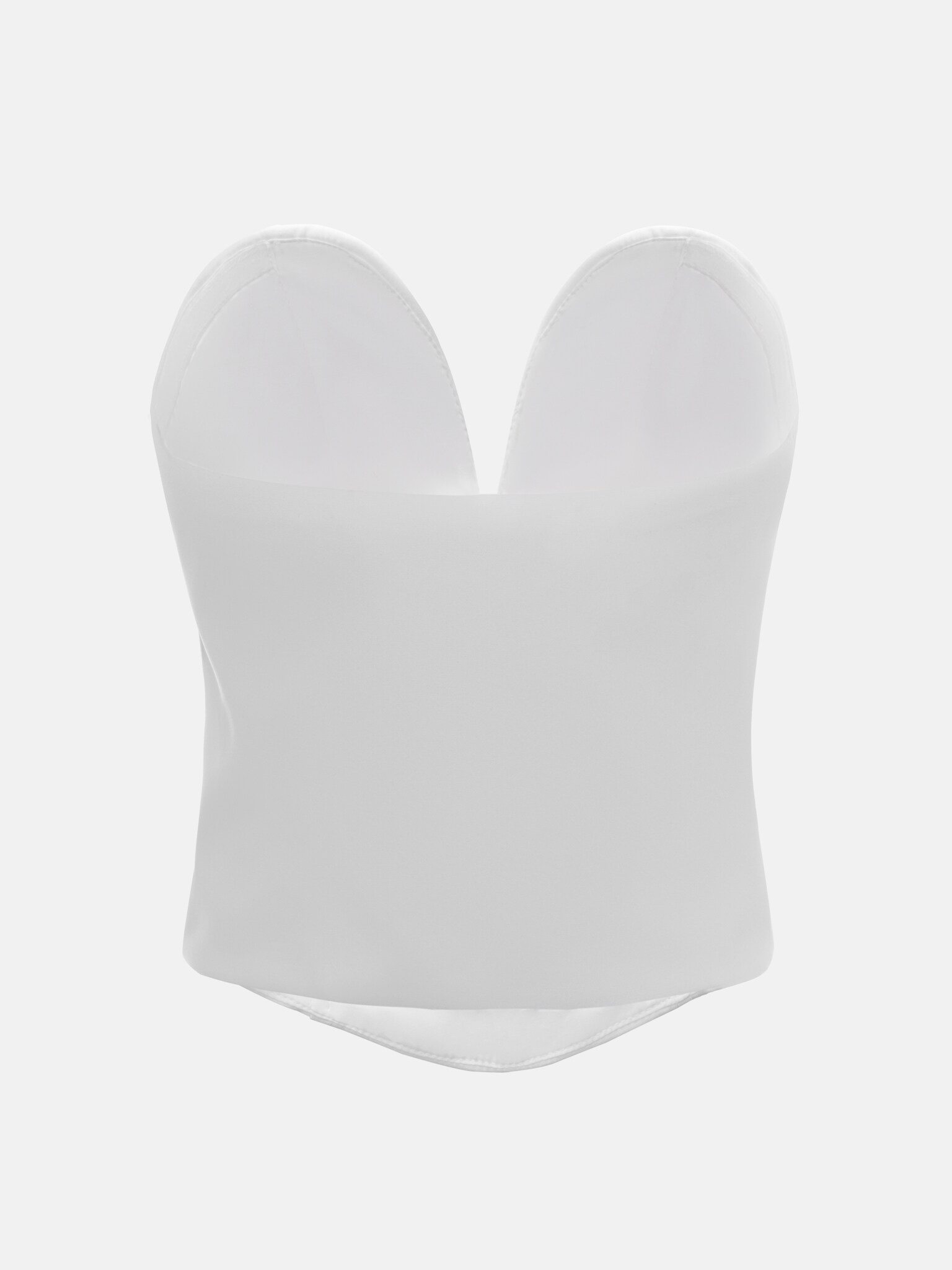 Strapless top with shaped neckline :: LICHI - Online fashion store