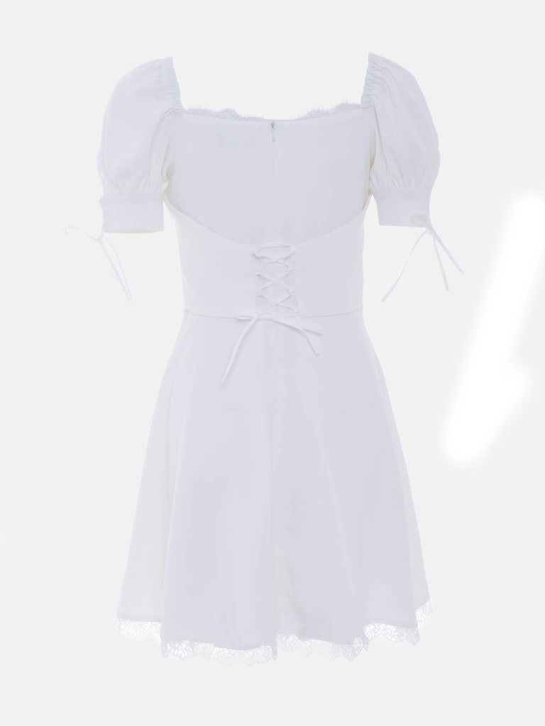 Mini lace waistband dress :: LICHI - Online fashion store