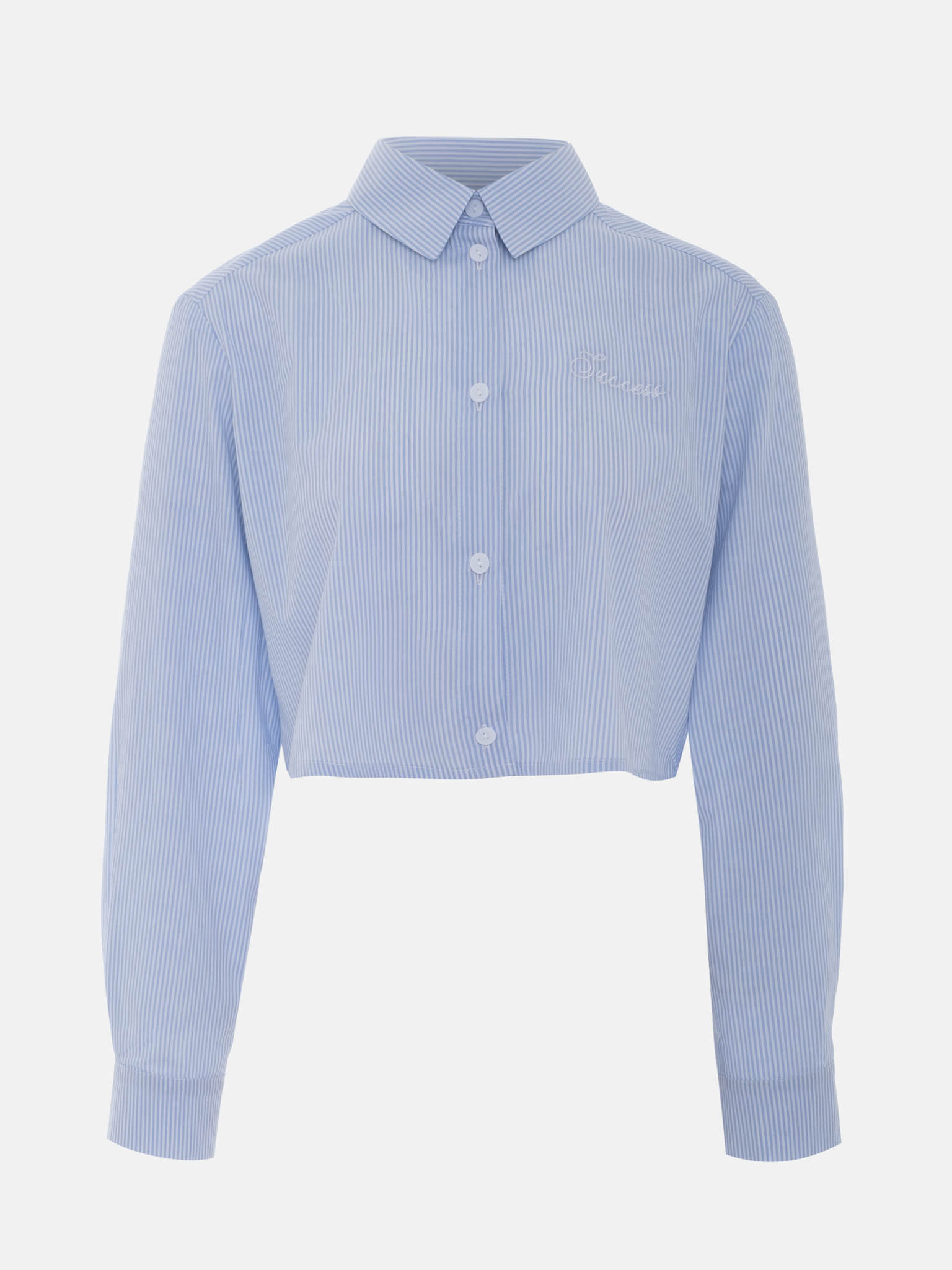 Cropped shirt with embroidery LICHI Online fashion store