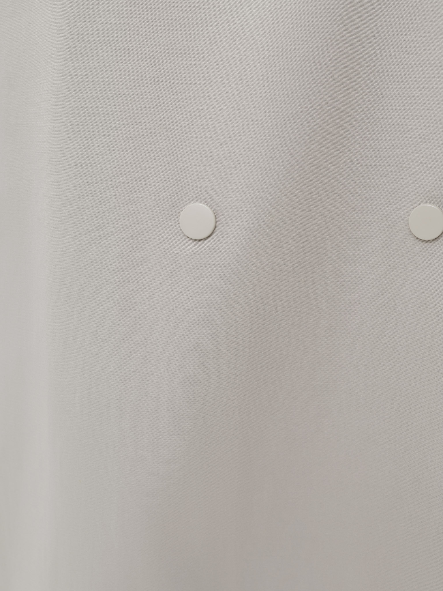 Maxi trench coat with snap buttons