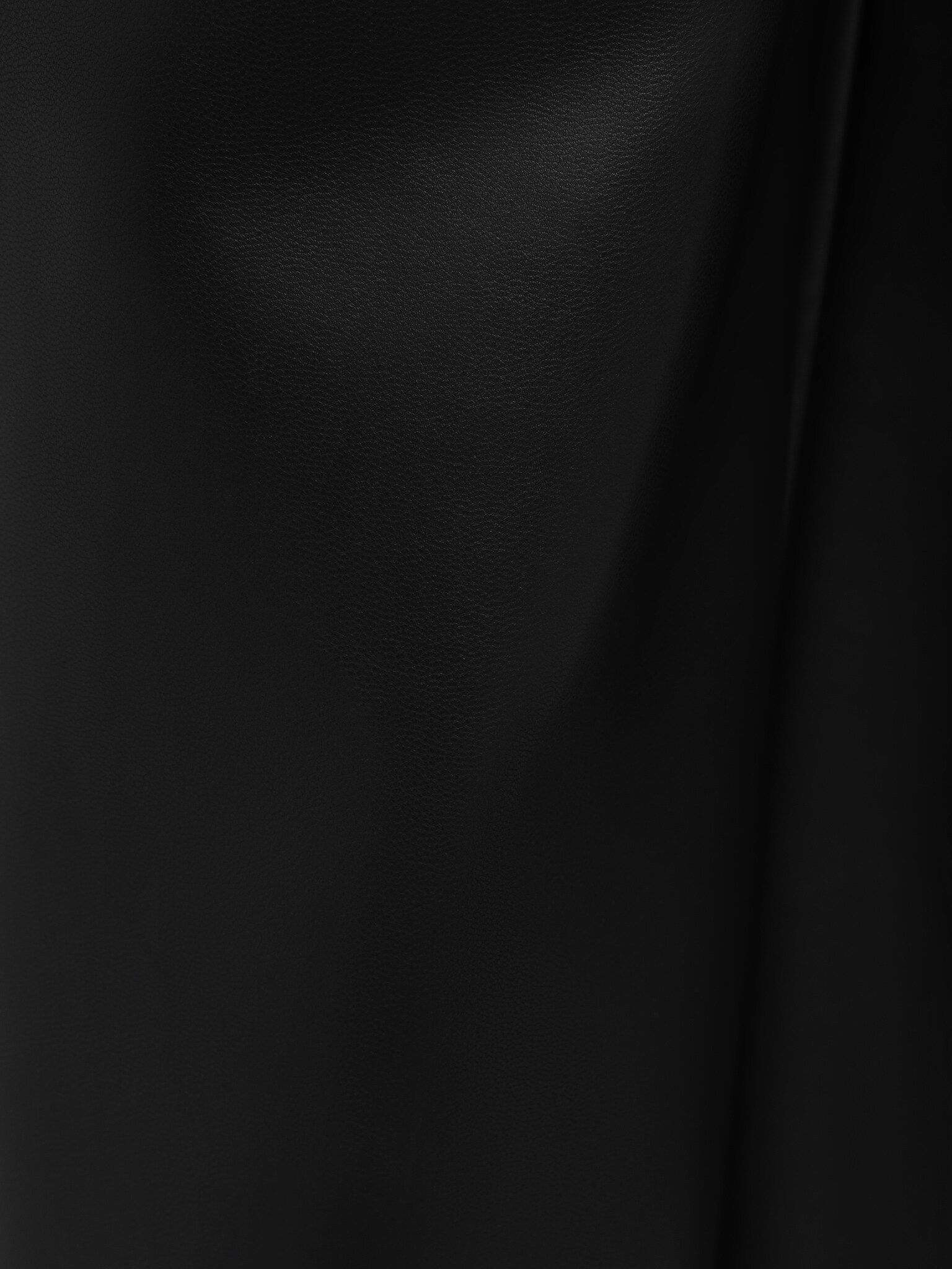 Прямые брюки из экокожи с молнией спереди :: LICHI - Online fashion store