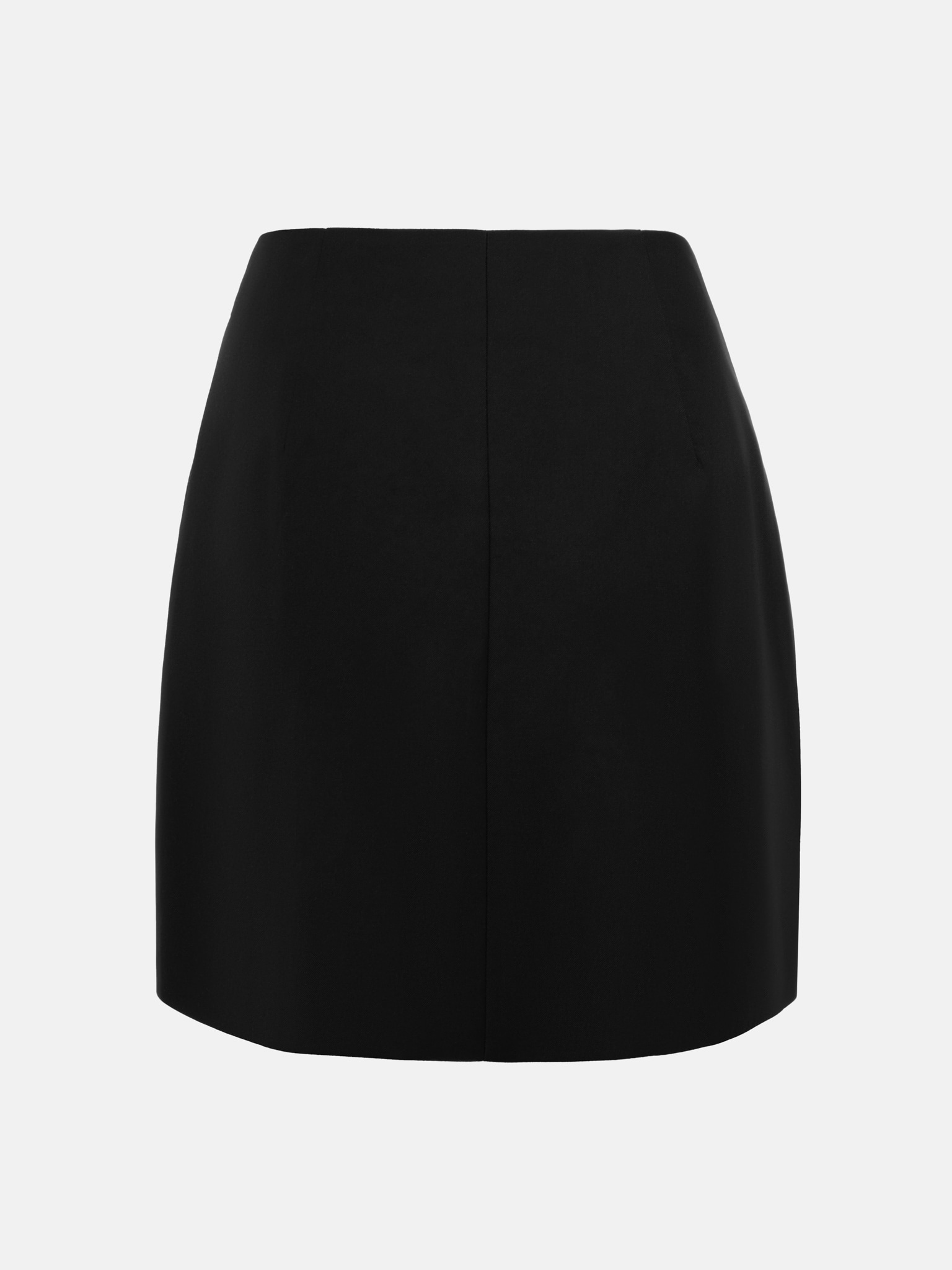 Mini wrap skirt with turn lock clasp :: LICHI - Online fashion store