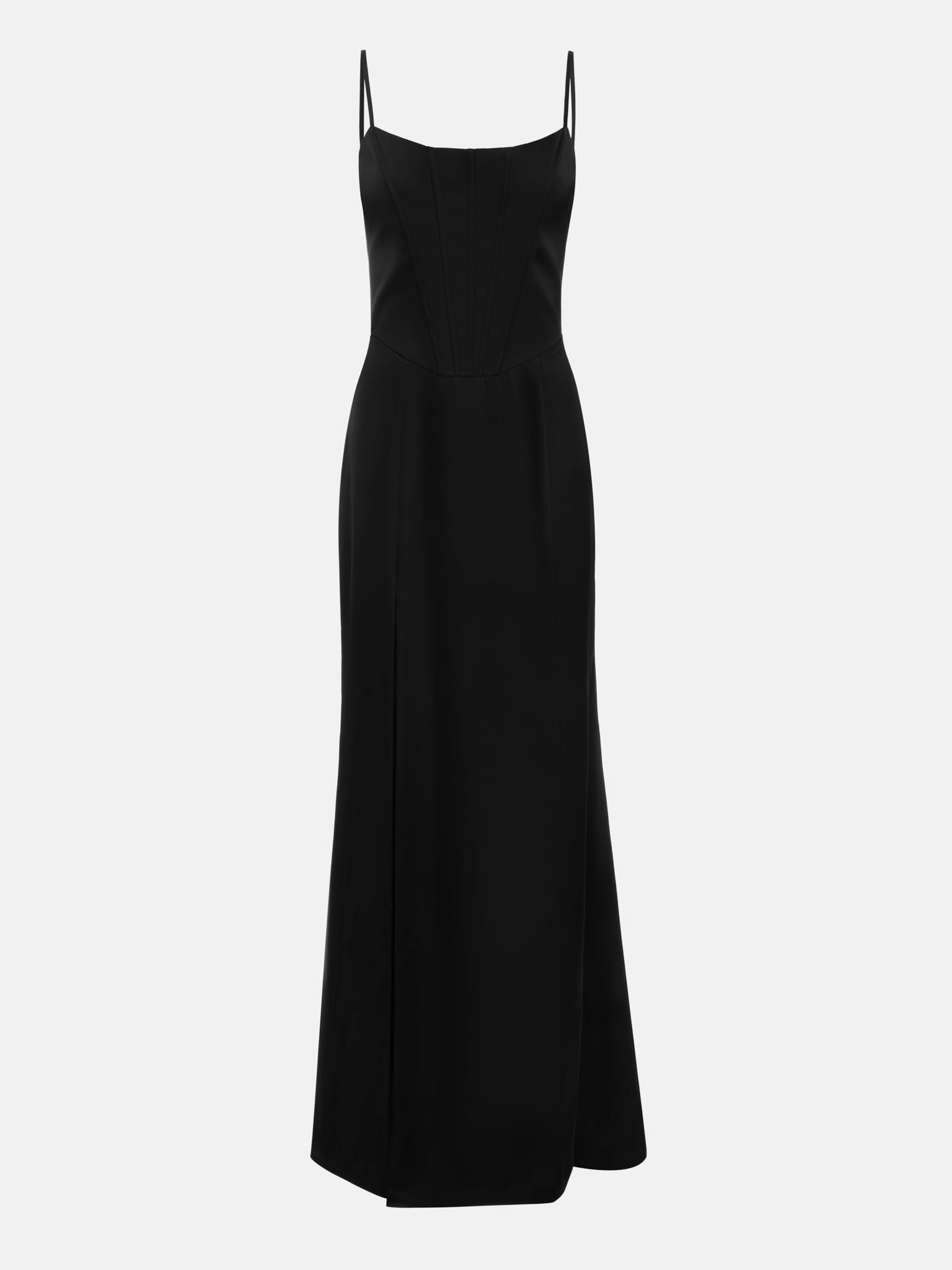 Maxi Dress With Corset Bodice LICHI Online Fashion Store maxi-dress-with-corset-bodice-lichi-online-fashion-store