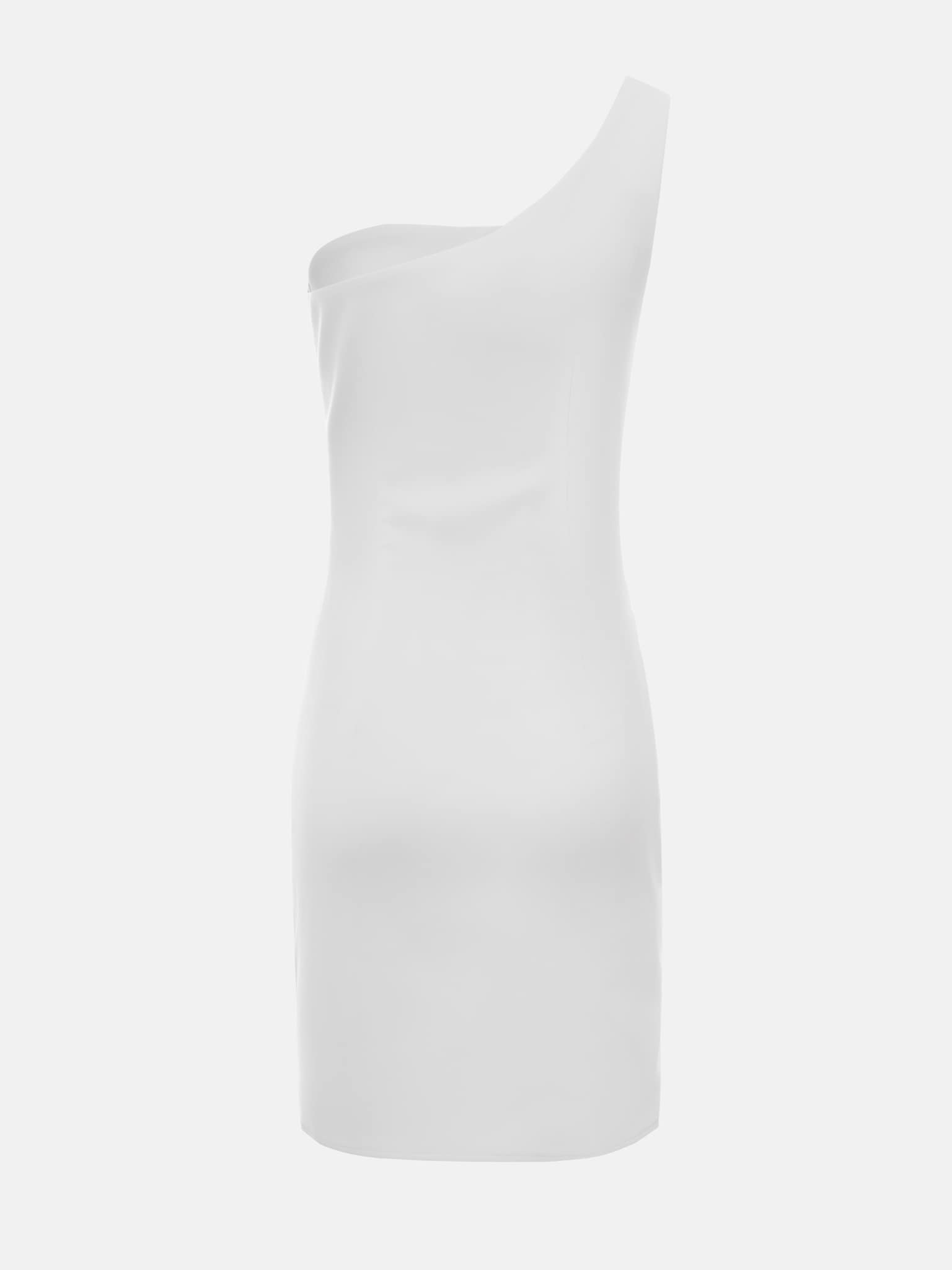 One shoulder mini dress with skirt cut-out :: LICHI - Online fashion store