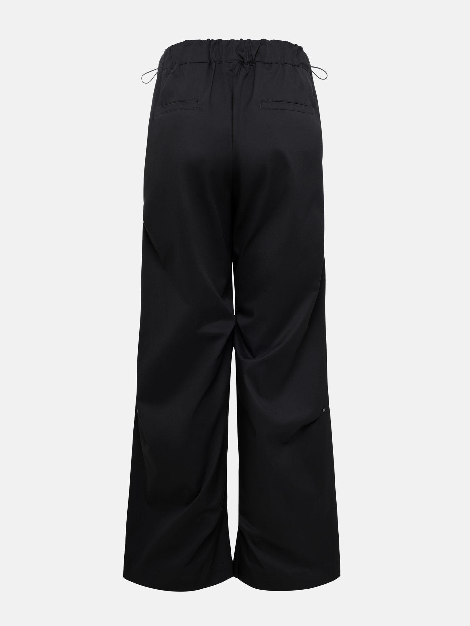 Loose trousers with waist drawstrings :: LICHI - Online fashion store