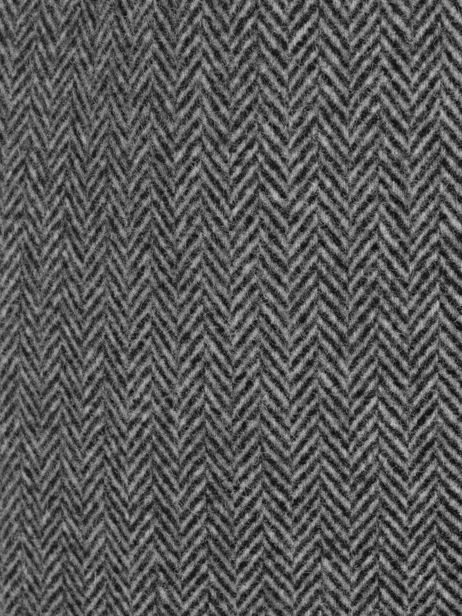 Шерстяное пальто макси с мелким орнаментом