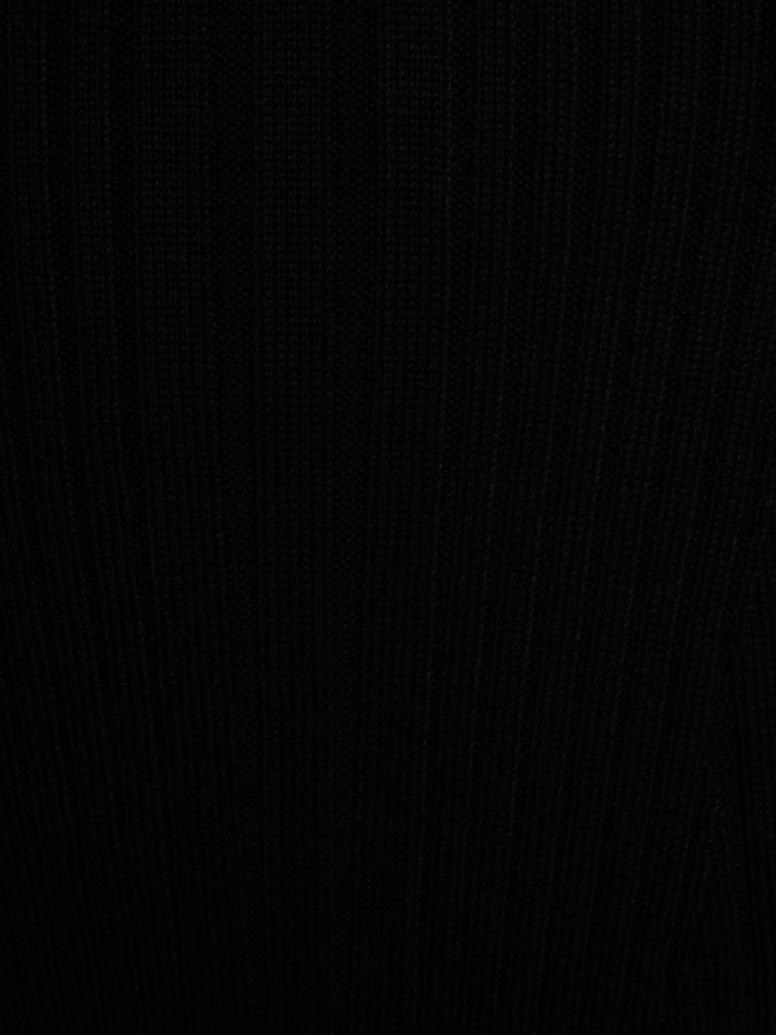 Mini rib-knit jersey dress