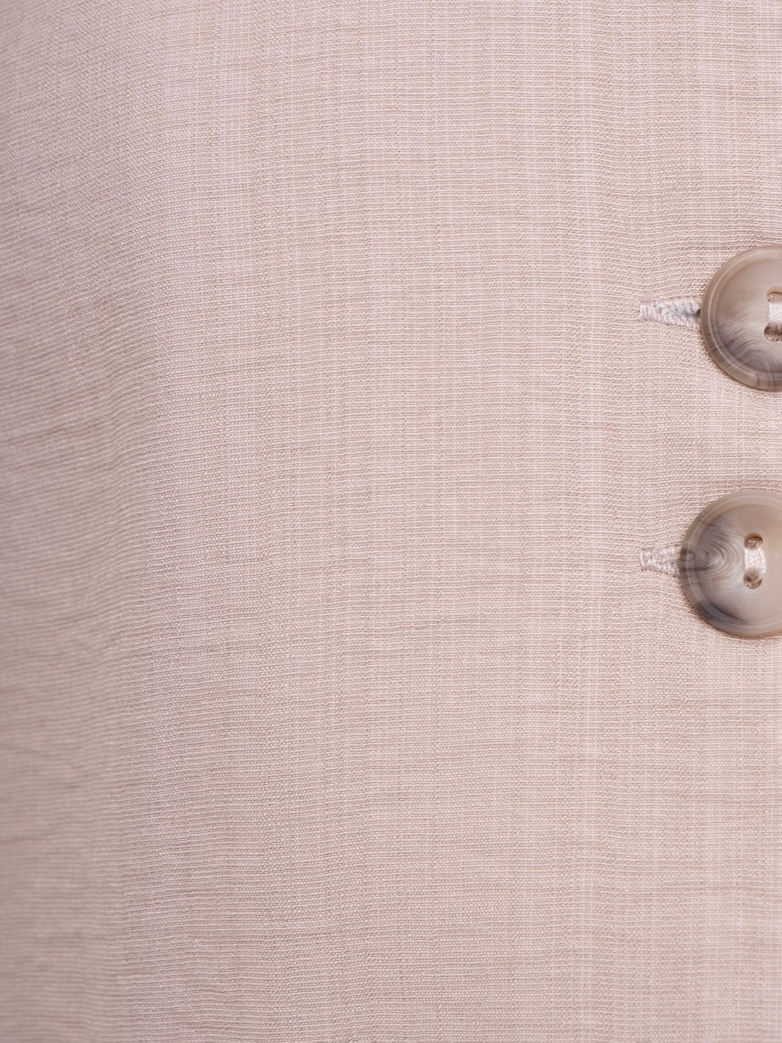 Cropped suiting waistcoat