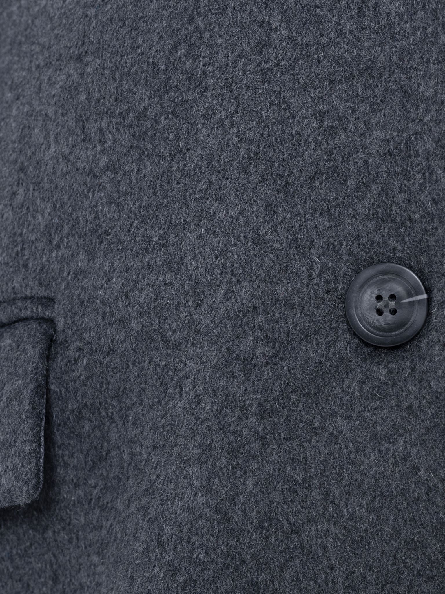 Manteau maxi oversize en laine