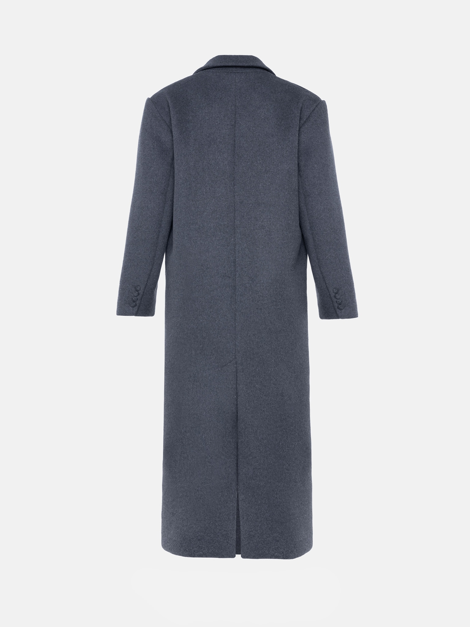 Manteau maxi oversize en laine